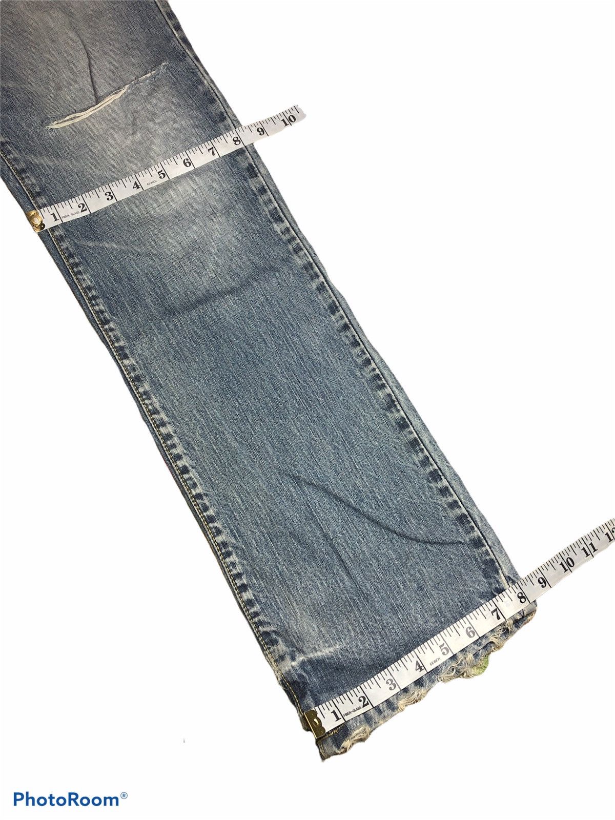 Other BOOT CUT⚡️⚡️NIPPON BLUE DISTRESSED DENIM Size US 30 / EU 46 - 11 Thumbnail