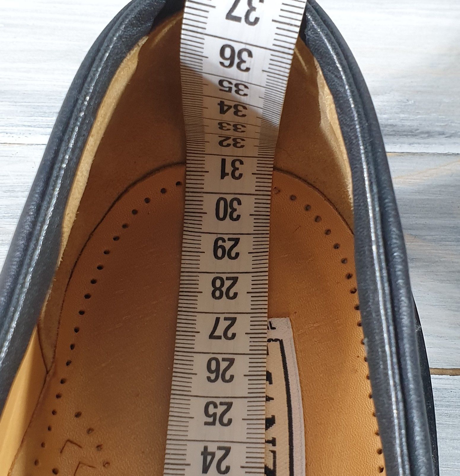 Handmade × Leather MANZ Handmade Mens Leather Summer Casual Shoes Black Size US 11 / EU 44 - 14 Thumbnail