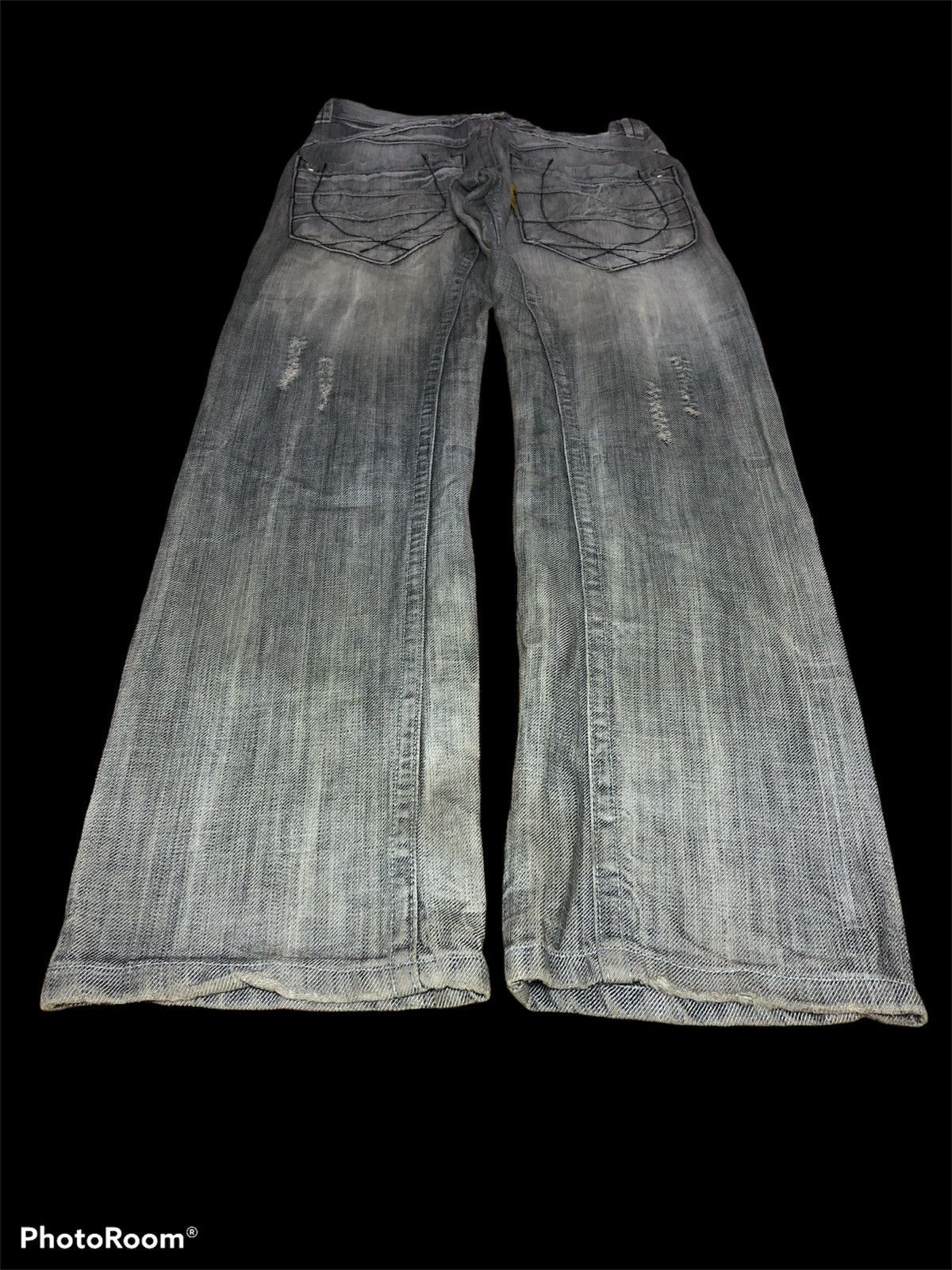 Designer RECONSTRUCTED KELLO JEANS DISTRESSED DENIM Size US 28 / EU 44 - 3 Thumbnail