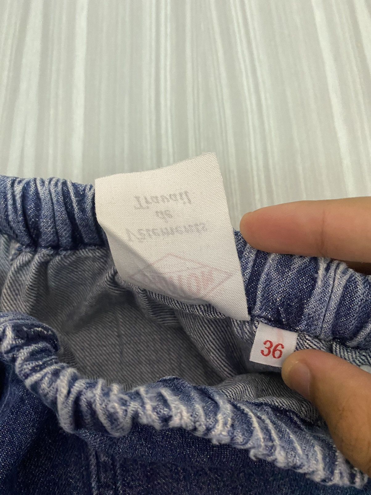 Danton RARE🔥DANTON FRANCE VETEMENTS DE TRAVAIL BAGGY DENIM JEANS Size US 30 / EU 46 - 9 Thumbnail