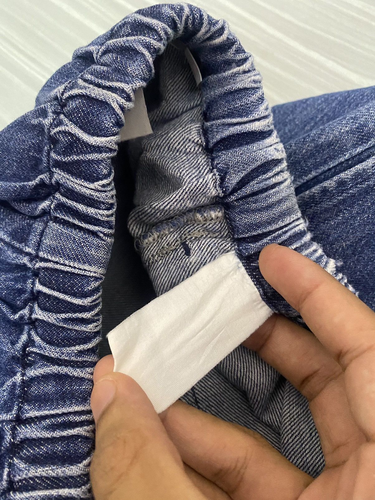 Danton RARE🔥DANTON FRANCE VETEMENTS DE TRAVAIL BAGGY DENIM JEANS Size US 30 / EU 46 - 10 Thumbnail