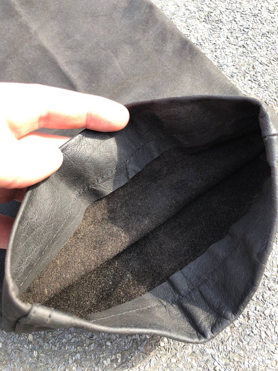 Leather Vintage Brown leather pants punk rock rare 90s biker Size US 33 - 9 Thumbnail