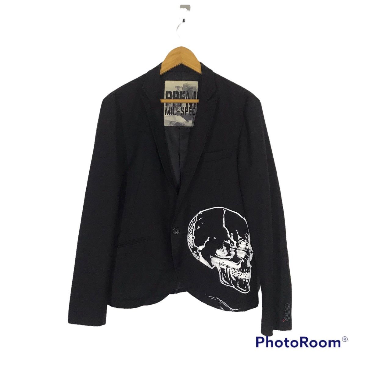 If Six Was Nine PPFM Custom Skulls punk Style Coat Size US L / EU 52-54 / 3 - 1 Thumbnail