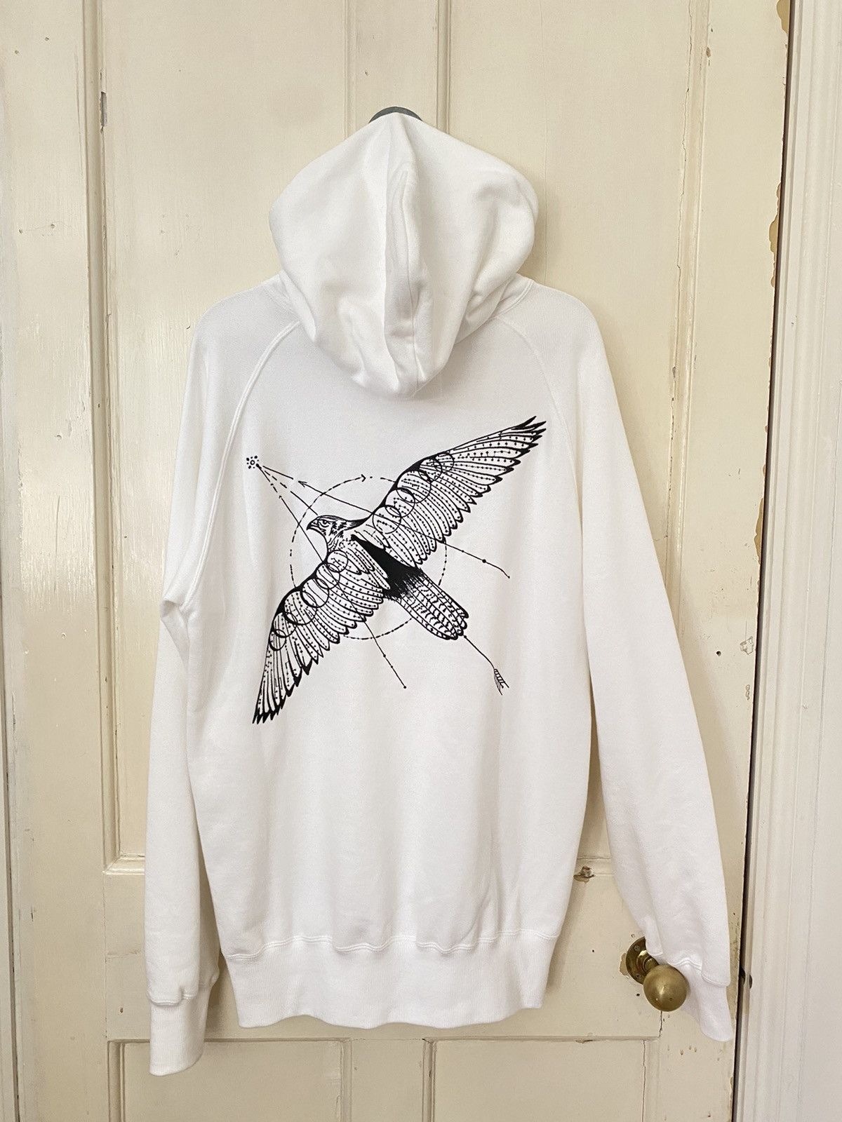Sacai Sacai x Dr Woo Side Zip Hoodie, White | Grailed