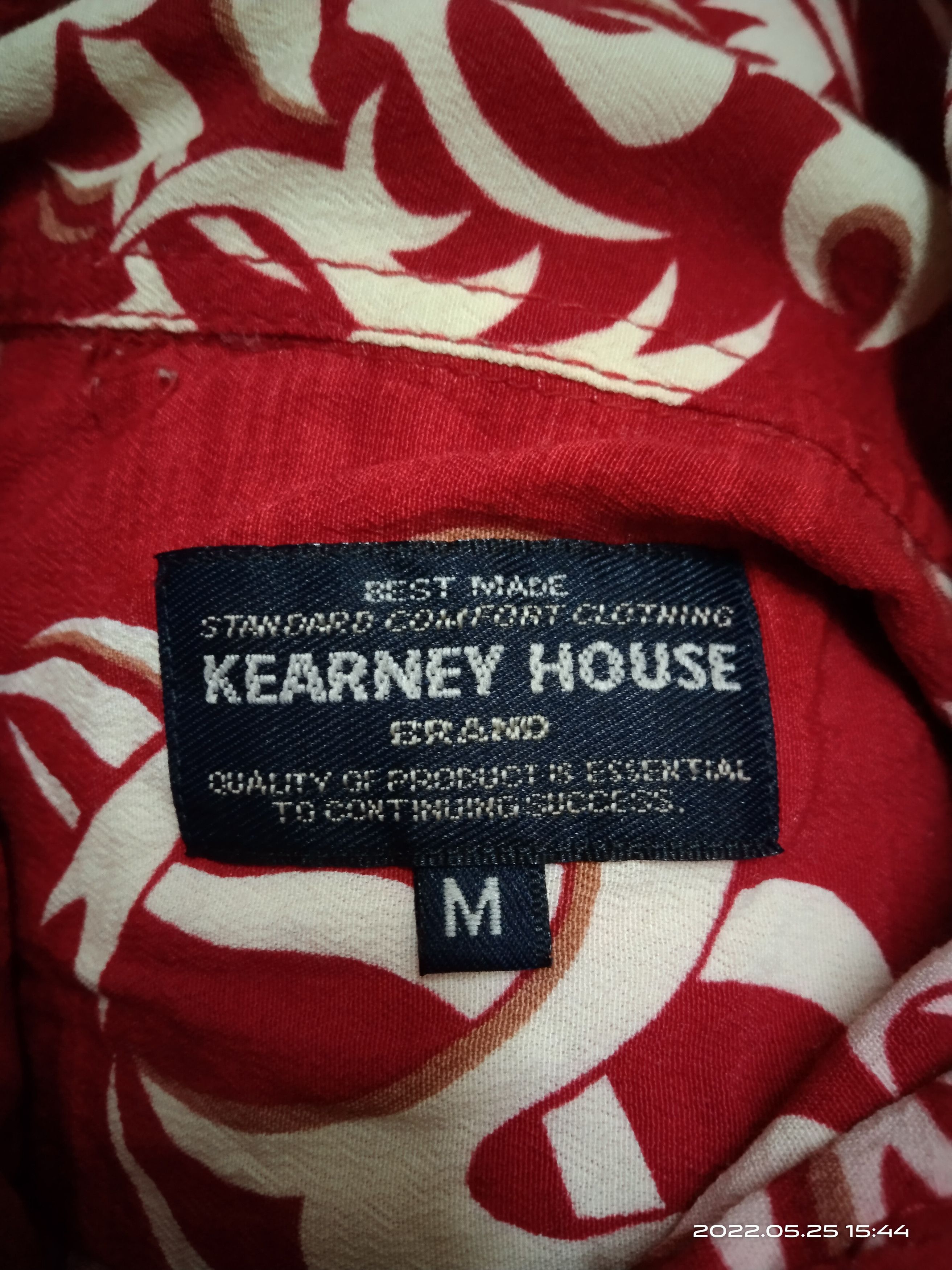 Designer KEARNEY HOUSE RAYON HAWAIIAN SHIRT BUTTON UP Size US M / EU 48-50 / 2 - 5 Thumbnail