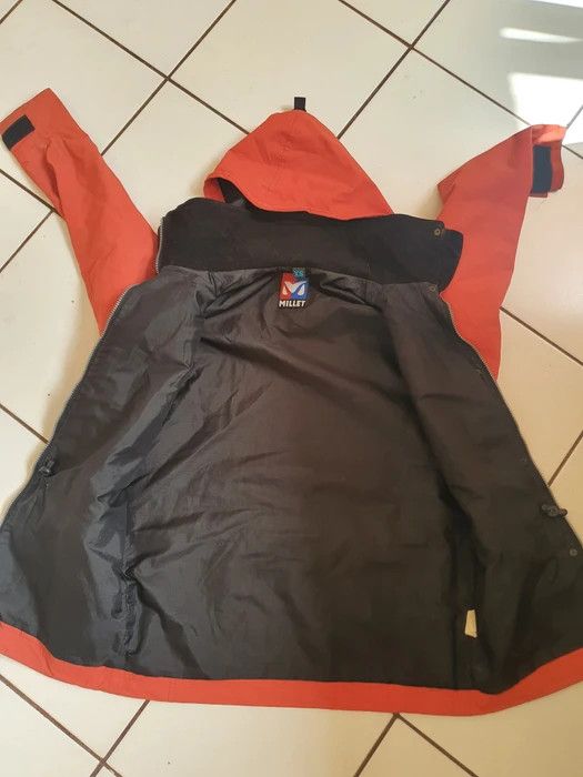 Goretex × Vintage MILLET Gore-tex Vtg Hooded Outdoor Jacket,sz L Size US L / EU 52-54 / 3 - 17 Thumbnail