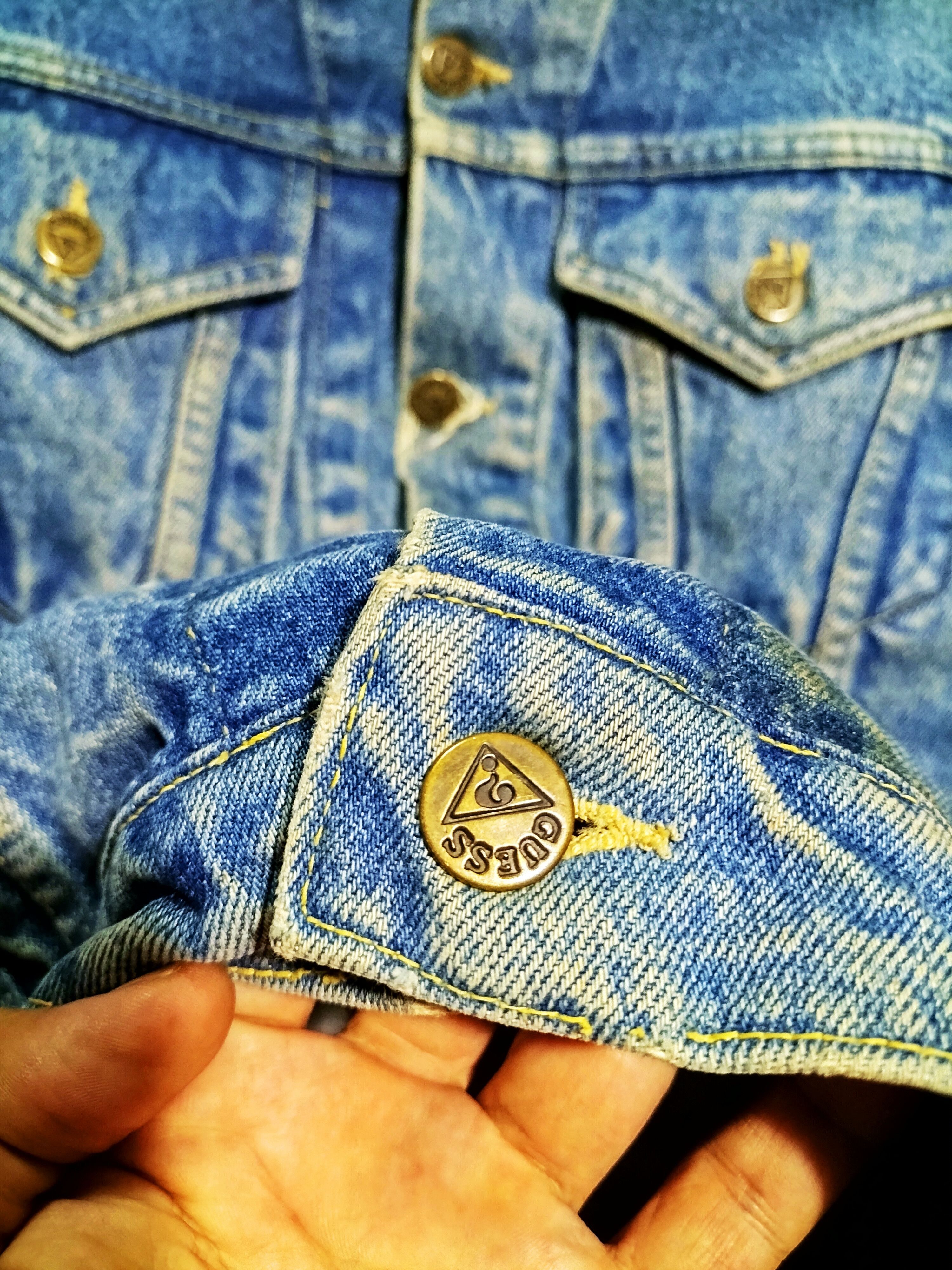 Guess 90s Guess Jeans Jacket fashion streetwear Size US L / EU 52-54 / 3 - 6 Thumbnail