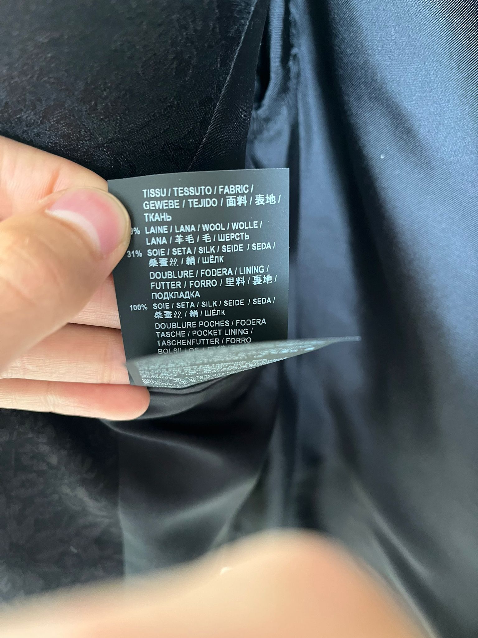 Saint Laurent Paris Floral Blazer in Black Size US S / EU 44-46 / 1 - 10 Thumbnail