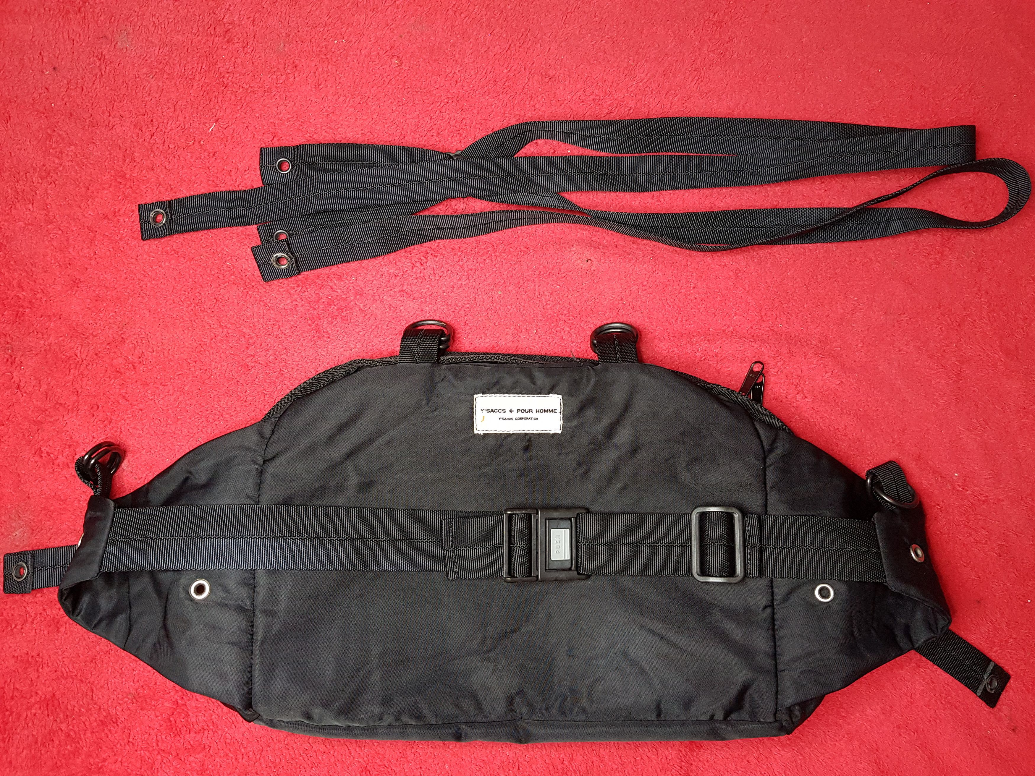 Japanese Brand RARE Y'SACCS + POUR HOMME 2 WAY BAG Size ONE SIZE - 5 Thumbnail