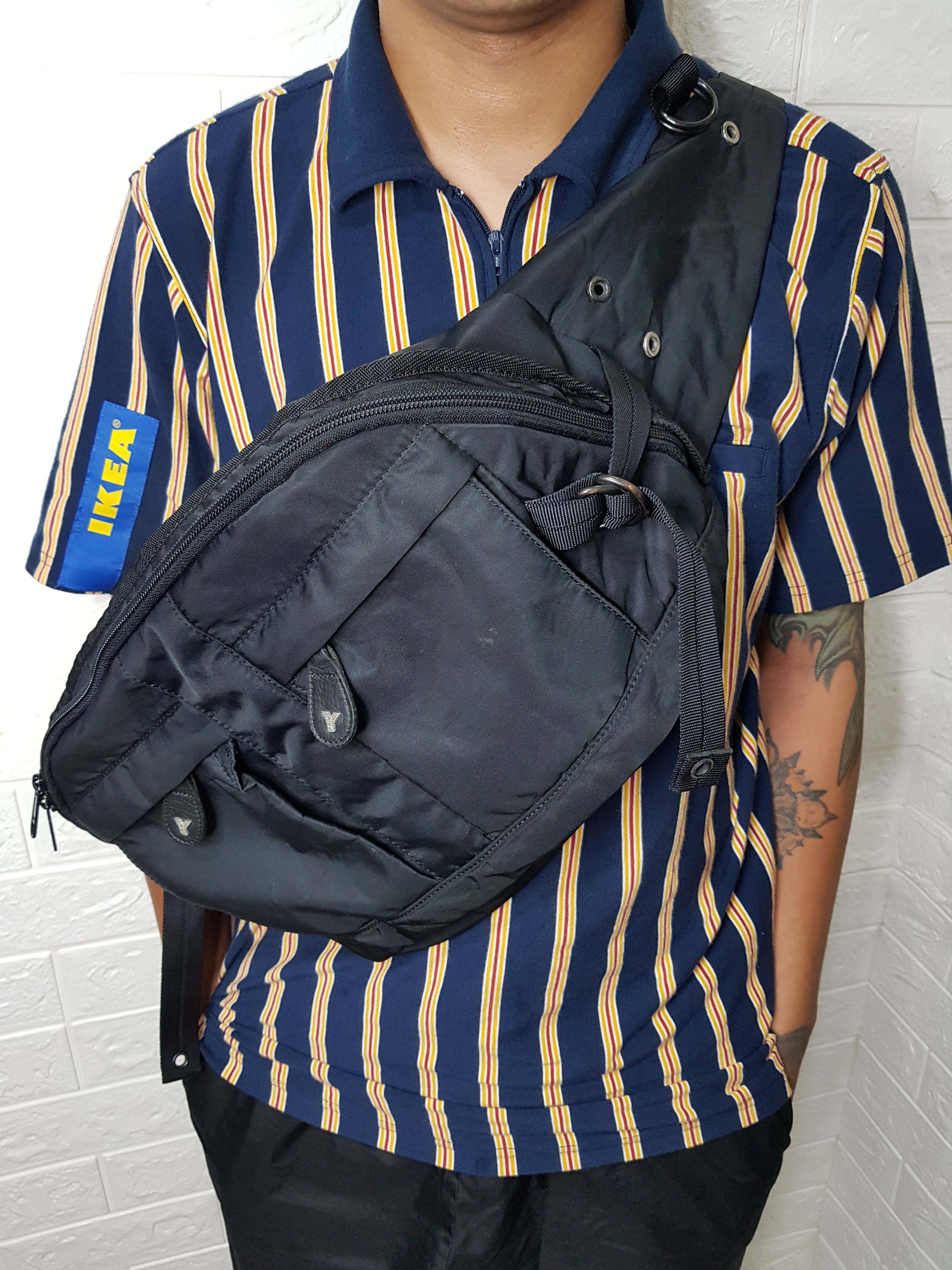 Japanese Brand RARE Y'SACCS + POUR HOMME 2 WAY BAG Size ONE SIZE - 3 Thumbnail