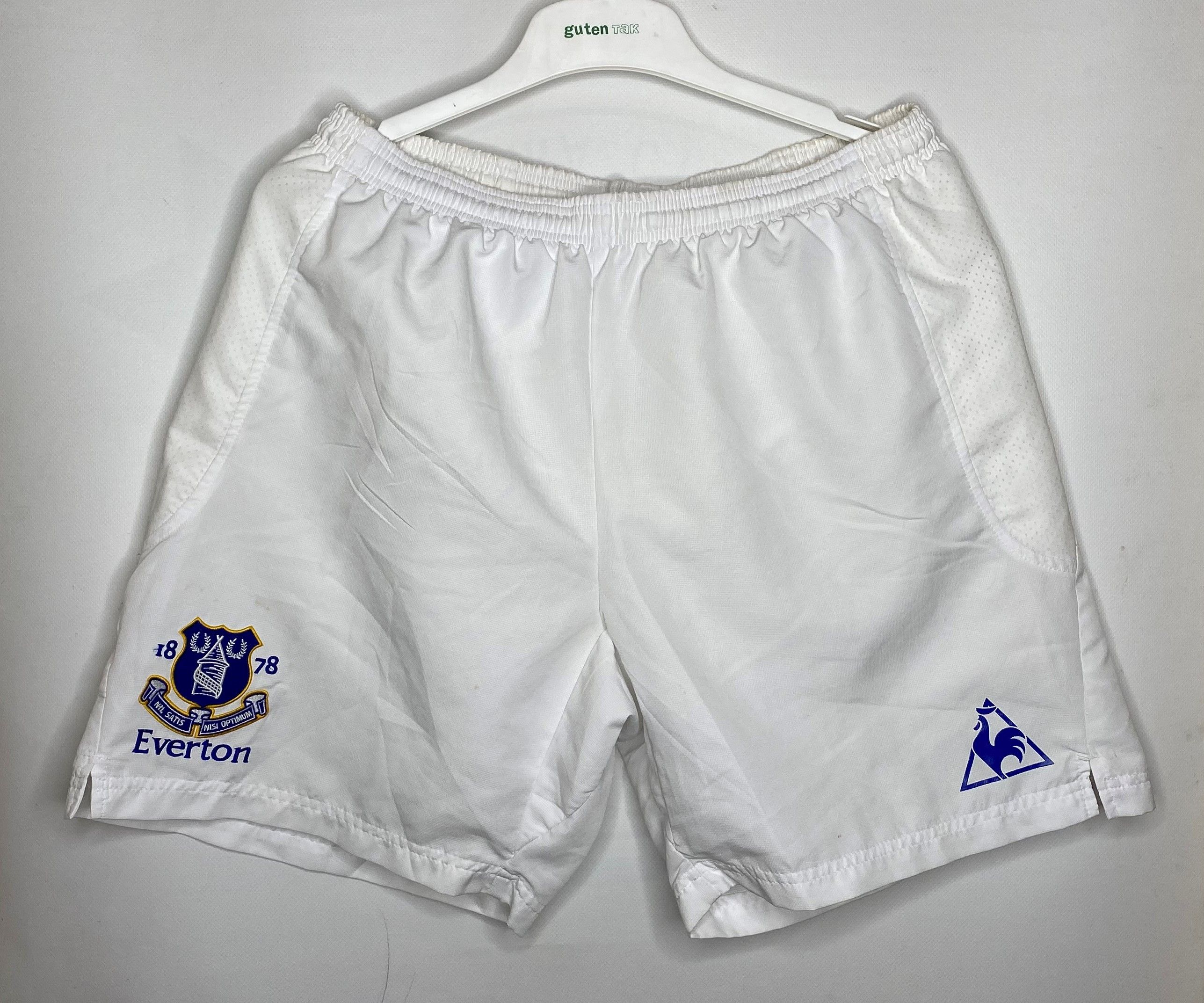 Le Coq Sportif EVERTON 2009 2010 SHORTS FOOTBALL SOCCER LE COQ SPORTIF Size US 36 / EU 52 - 1 Thumbnail