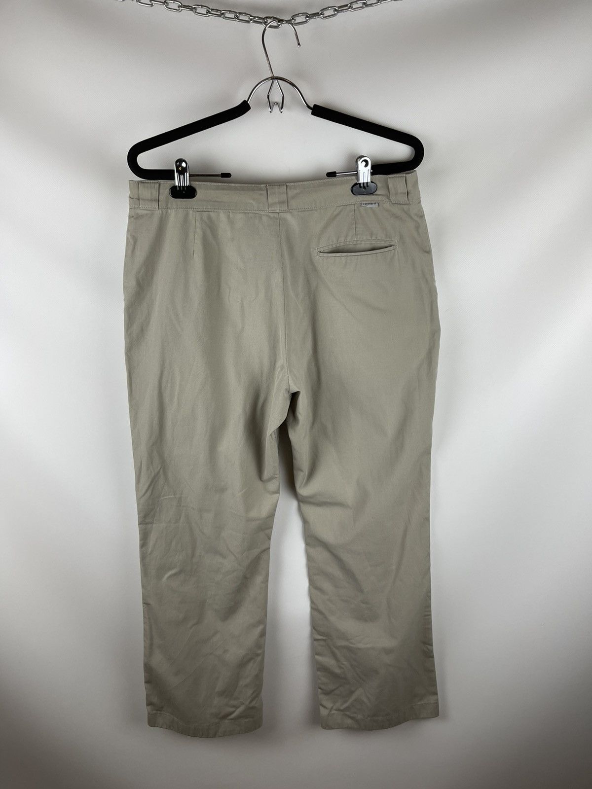 Carhartt Carhartt vintage w’ master pants beige chino Size 33" - 2 Thumbnail