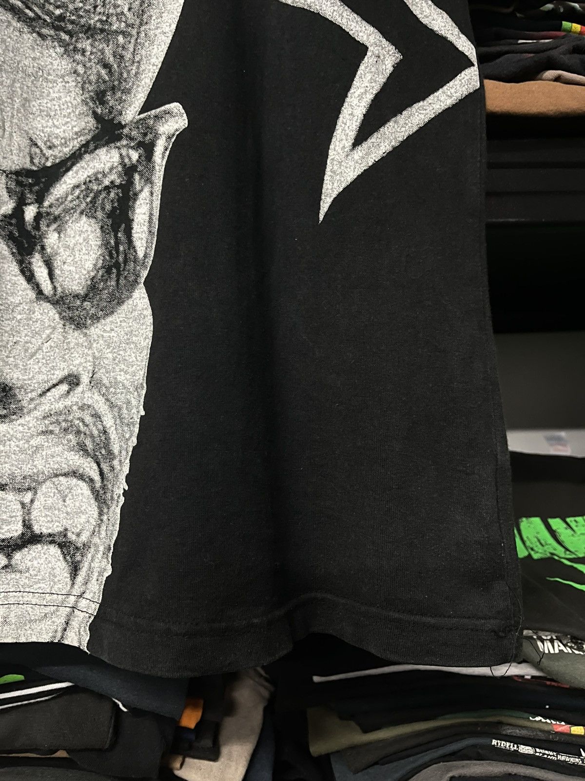 Rap Tees × Vintage Vintage Aop Rapper Hiphop Faded Tees Size US L / EU 52-54 / 3 - 3 Thumbnail