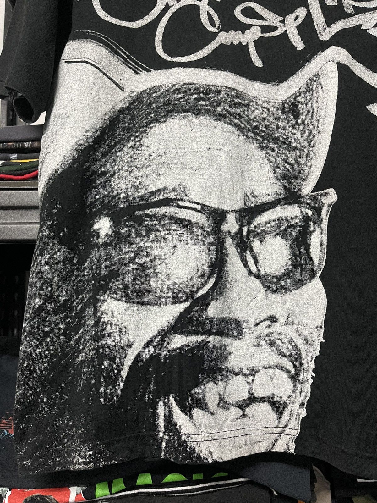 Rap Tees × Vintage Vintage Aop Rapper Hiphop Faded Tees Size US L / EU 52-54 / 3 - 2 Thumbnail