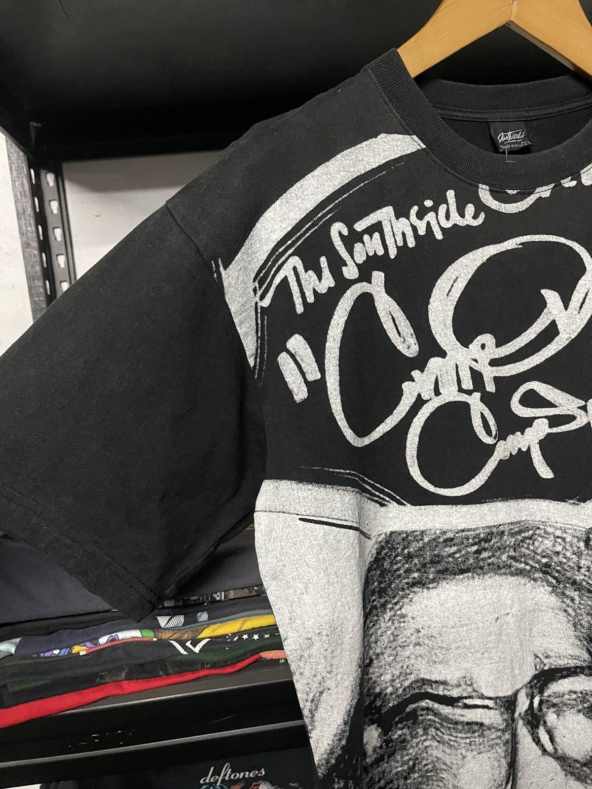 Rap Tees × Vintage Vintage Aop Rapper Hiphop Faded Tees Size US L / EU 52-54 / 3 - 5 Thumbnail