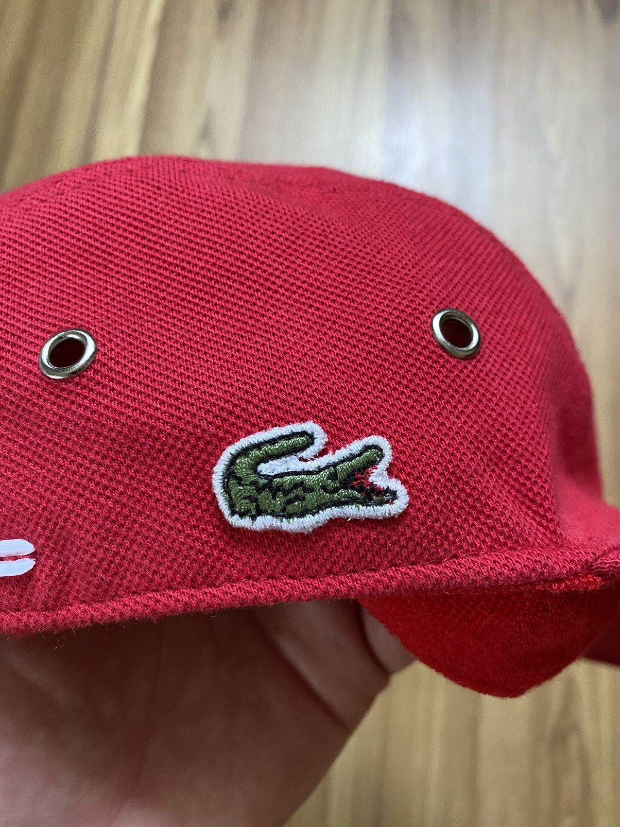 Lacoste Vintage Lacoste 5 Panel Cap Hat Size 38 - 4 Thumbnail