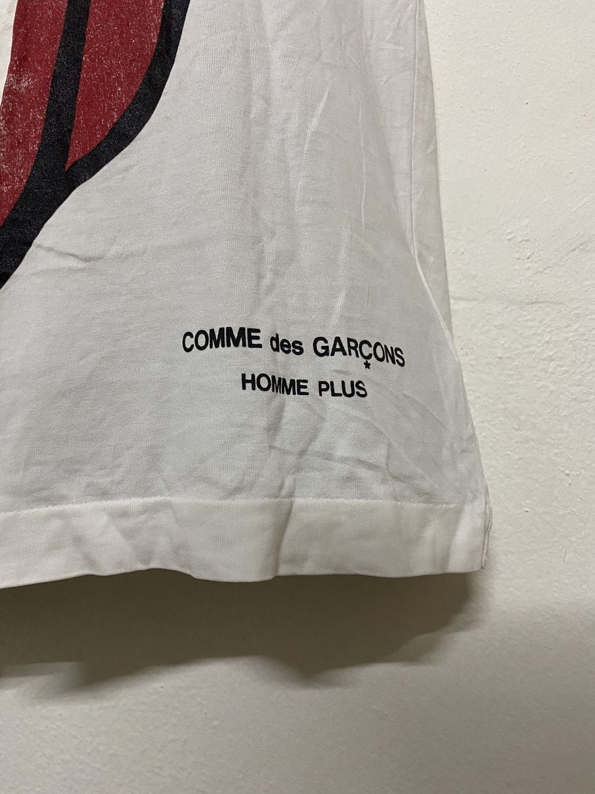 Comme des Garcons Homme Plus × Japanese Brand × The Rolling Stones COMME DES GARCONS HOMME PLUS x THE ROLLING STONES TSHIRT Size US L / EU 52-54 / 3 - 4 Thumbnail