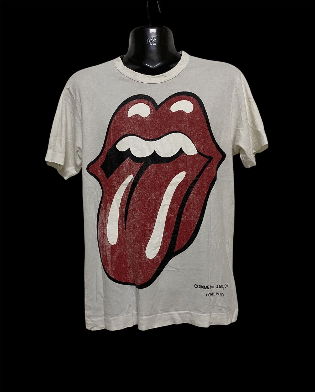 Comme des Garcons Homme Plus × Japanese Brand × The Rolling Stones COMME DES GARCONS HOMME PLUS x THE ROLLING STONES TSHIRT Size US L / EU 52-54 / 3 - 1 Thumbnail