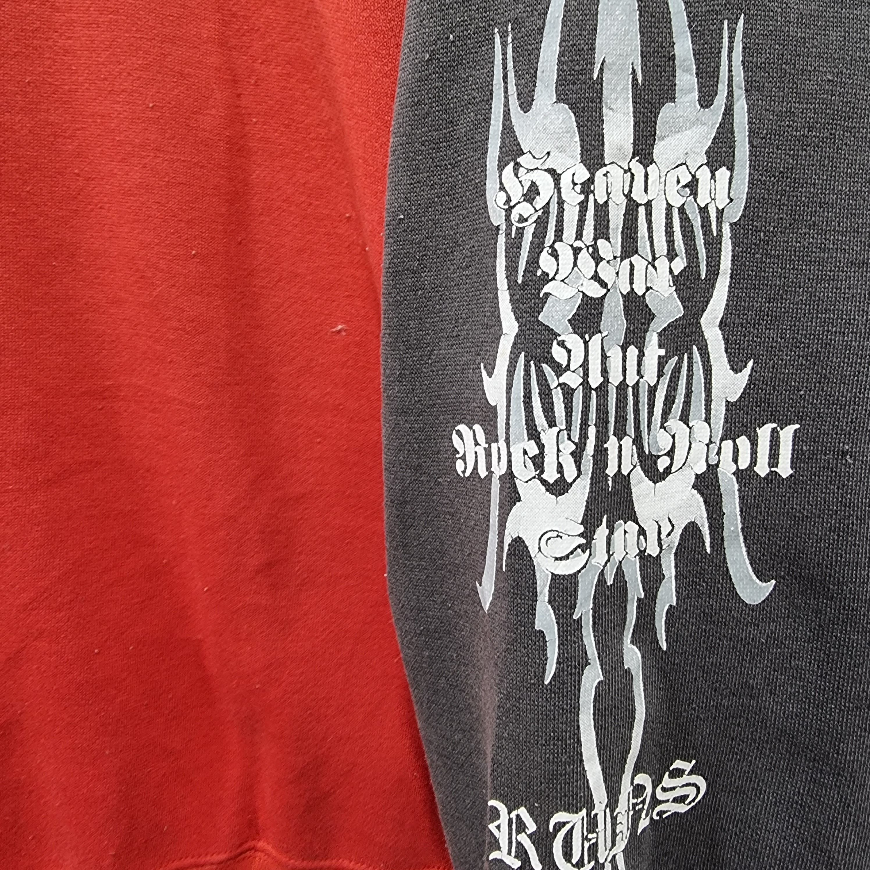 Band Tees × Japanese Brand Runs streetwear punk rock style gothic poem y2k design Size US L / EU 52-54 / 3 - 3 Thumbnail