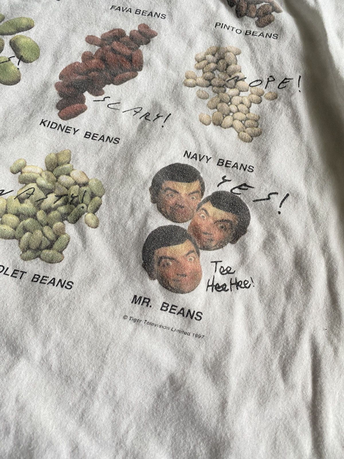 Vintage Mr beans Vintage tee 90s Size US L / EU 52-54 / 3 - 2 Thumbnail