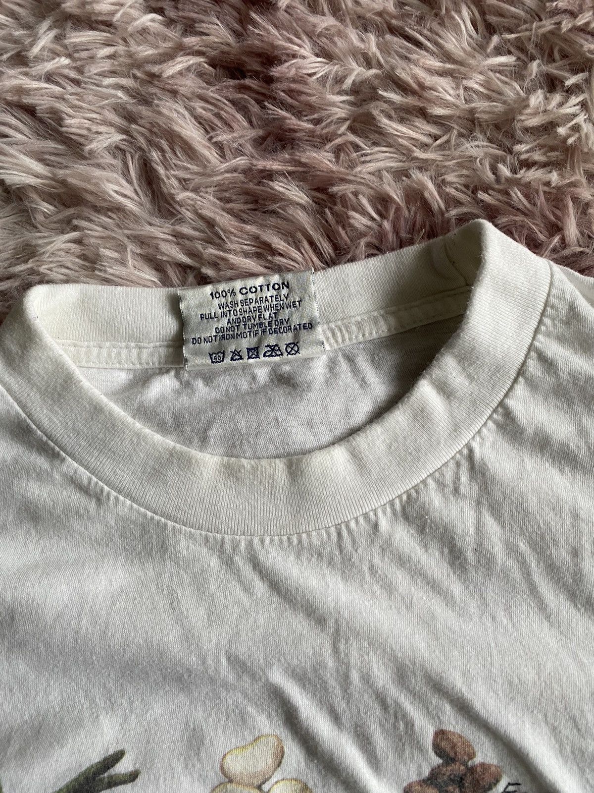 Vintage Mr beans Vintage tee 90s Size US L / EU 52-54 / 3 - 3 Thumbnail