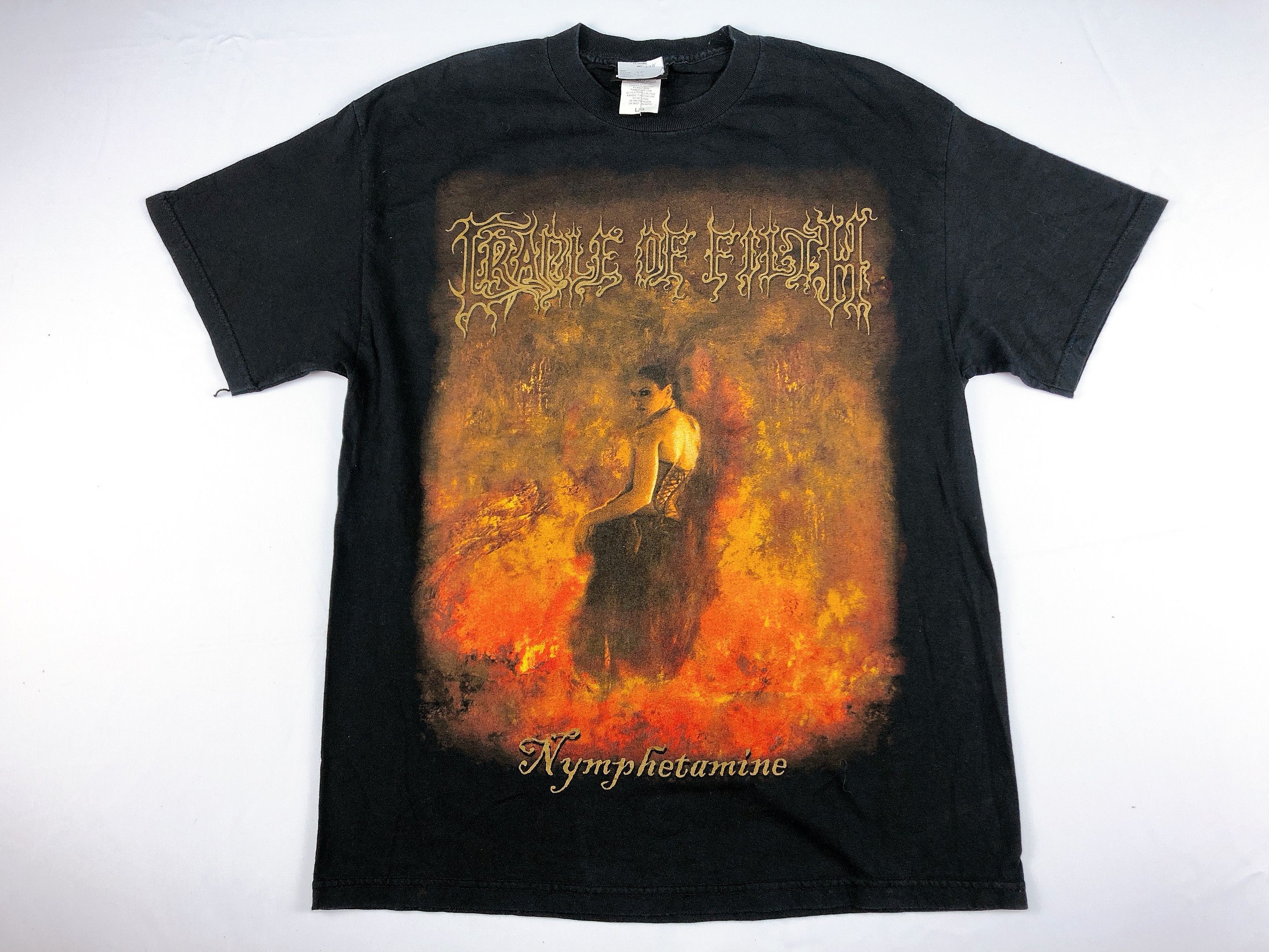 Band Tees × Vintage CRADLE OG FILTH Rock Band Shirts Size US L / EU 52-54 / 3 - 1 Thumbnail