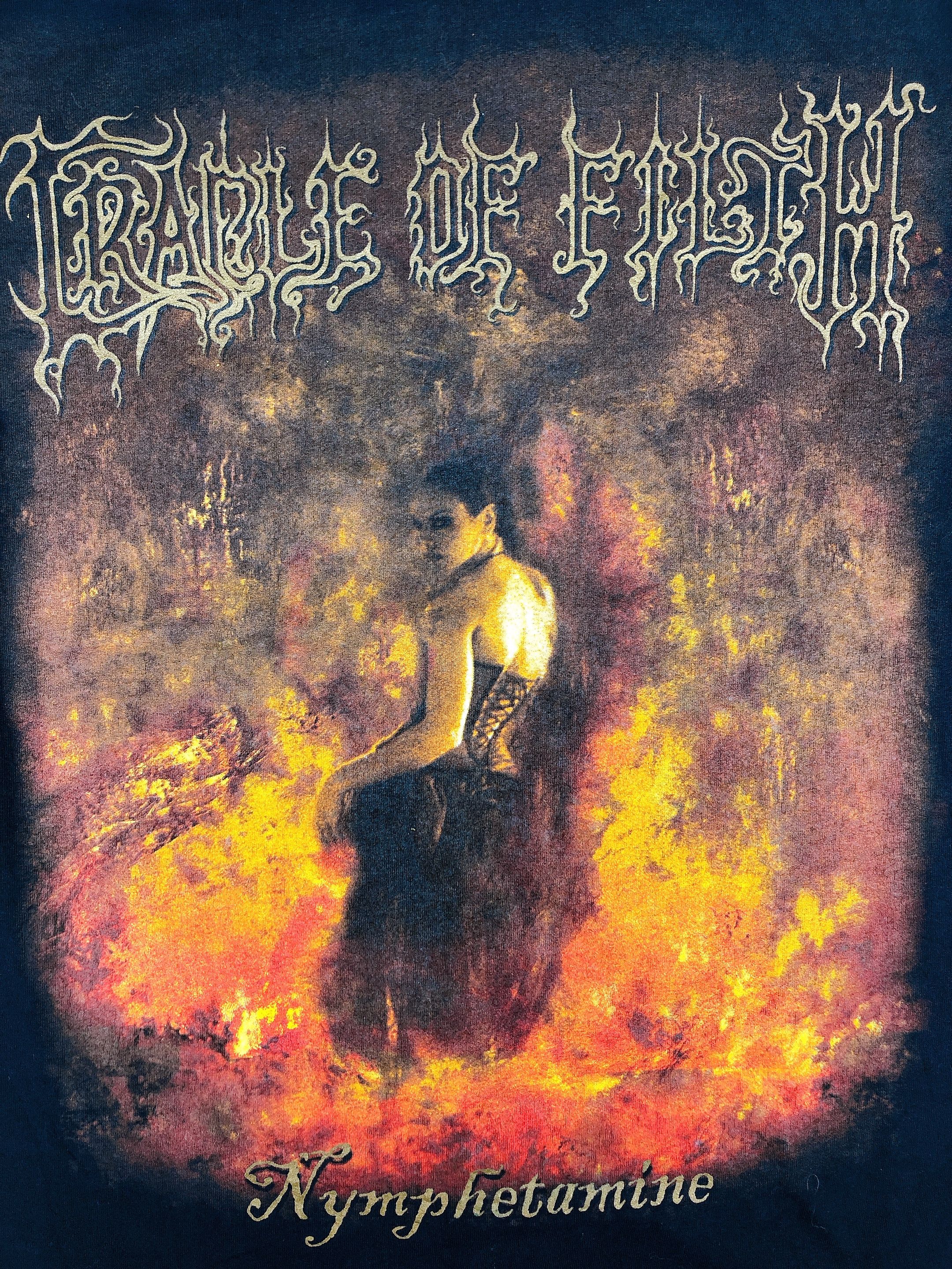 Band Tees × Vintage CRADLE OG FILTH Rock Band Shirts Size US L / EU 52-54 / 3 - 2 Thumbnail