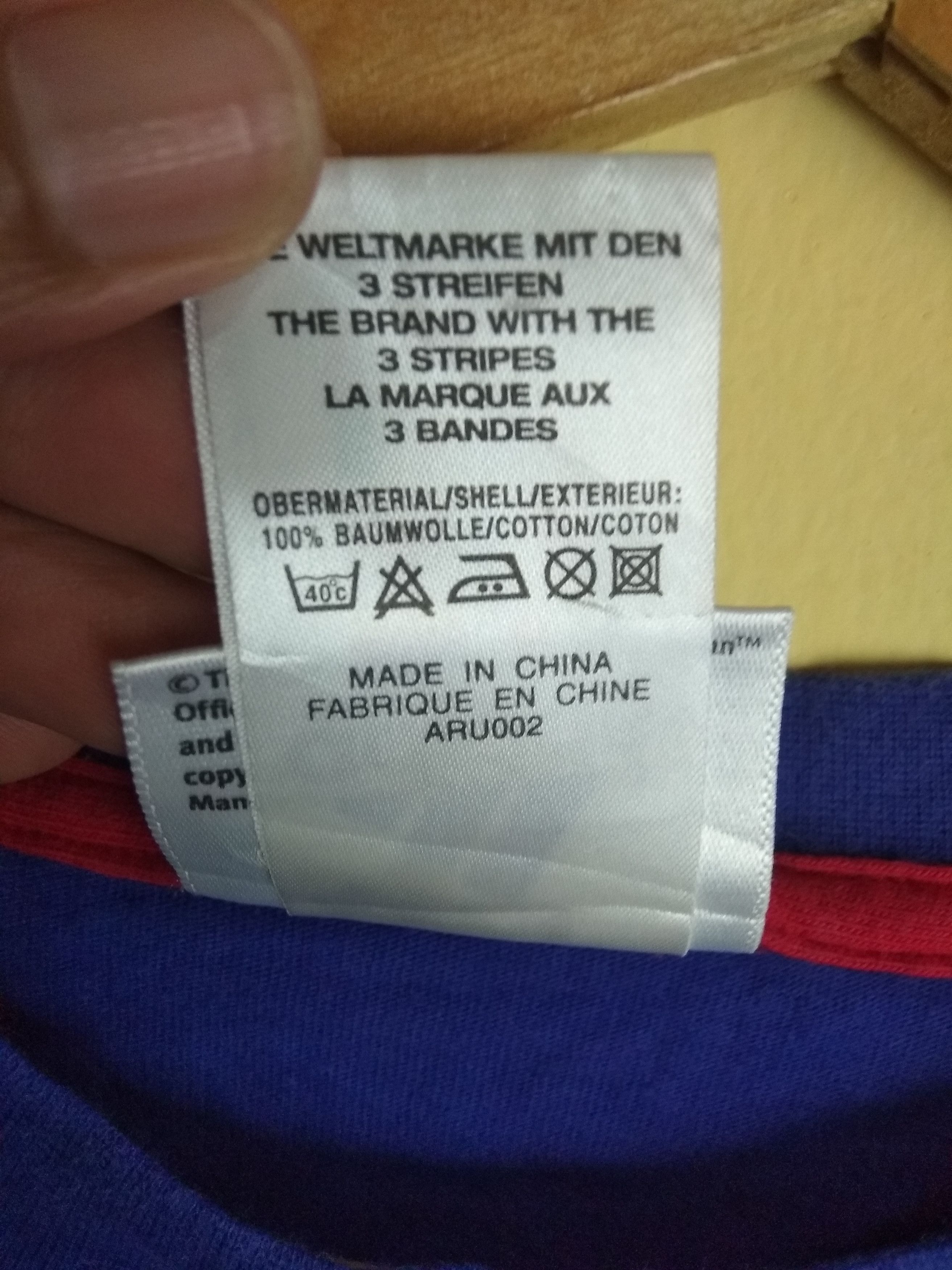 Adidas × Japanese Brand Vintage Adidas JFA Korea Japan 2002 World cup tshirt Size US M / EU 48-50 / 2 - 4 Thumbnail
