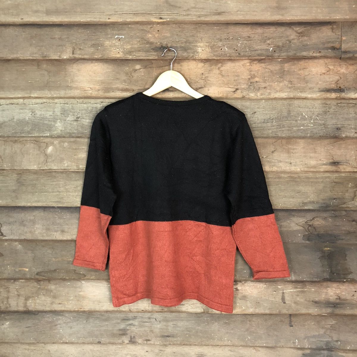 Japanese Brand Rogx cat Logo Black Knitwear #6829 Size M / US 6-8 / IT 42-44 - 10 Thumbnail