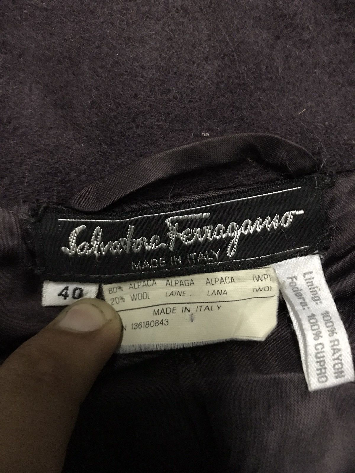 Salvatore Ferragamo Vintage Salvatore Ferragamo Jacket Size US M / EU 48-50 / 2 - 9 Thumbnail