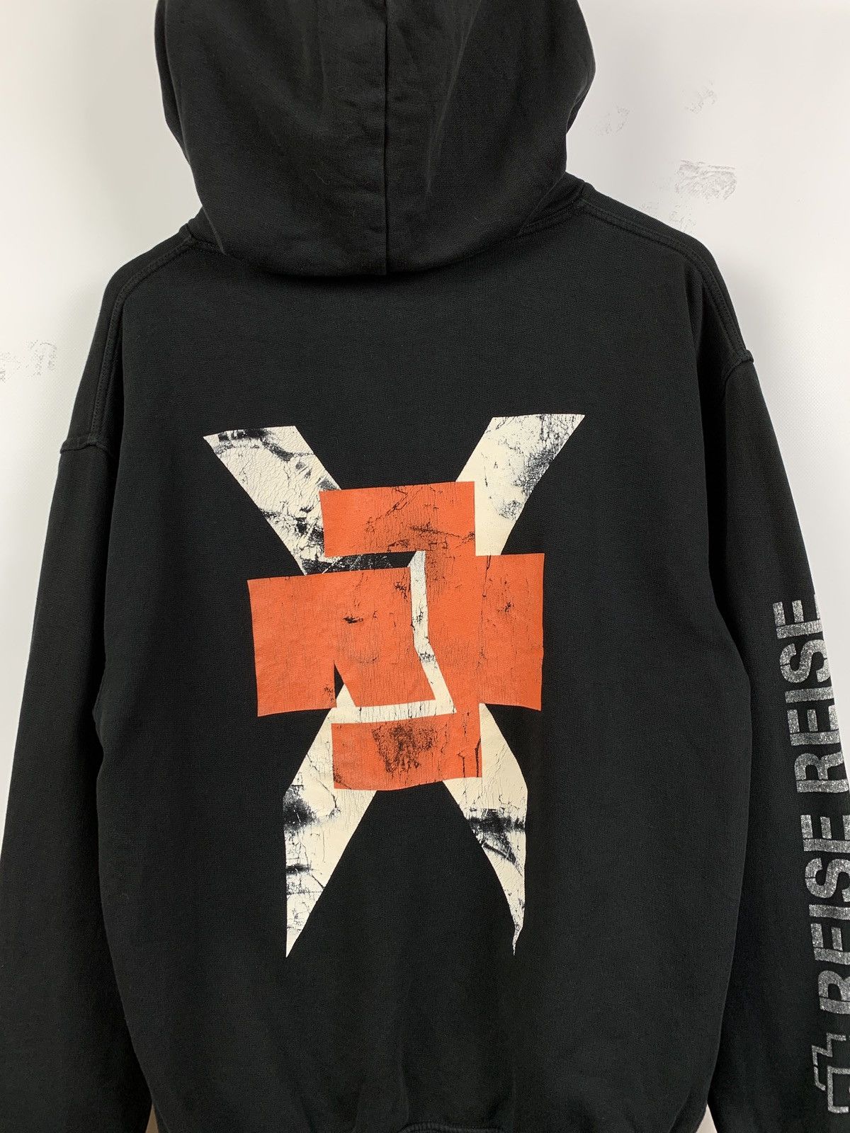 Band Tees 00s Vintage Rammstein Reise Reise Black Hoodie Size US M / EU 48-50 / 2 - 8 Thumbnail