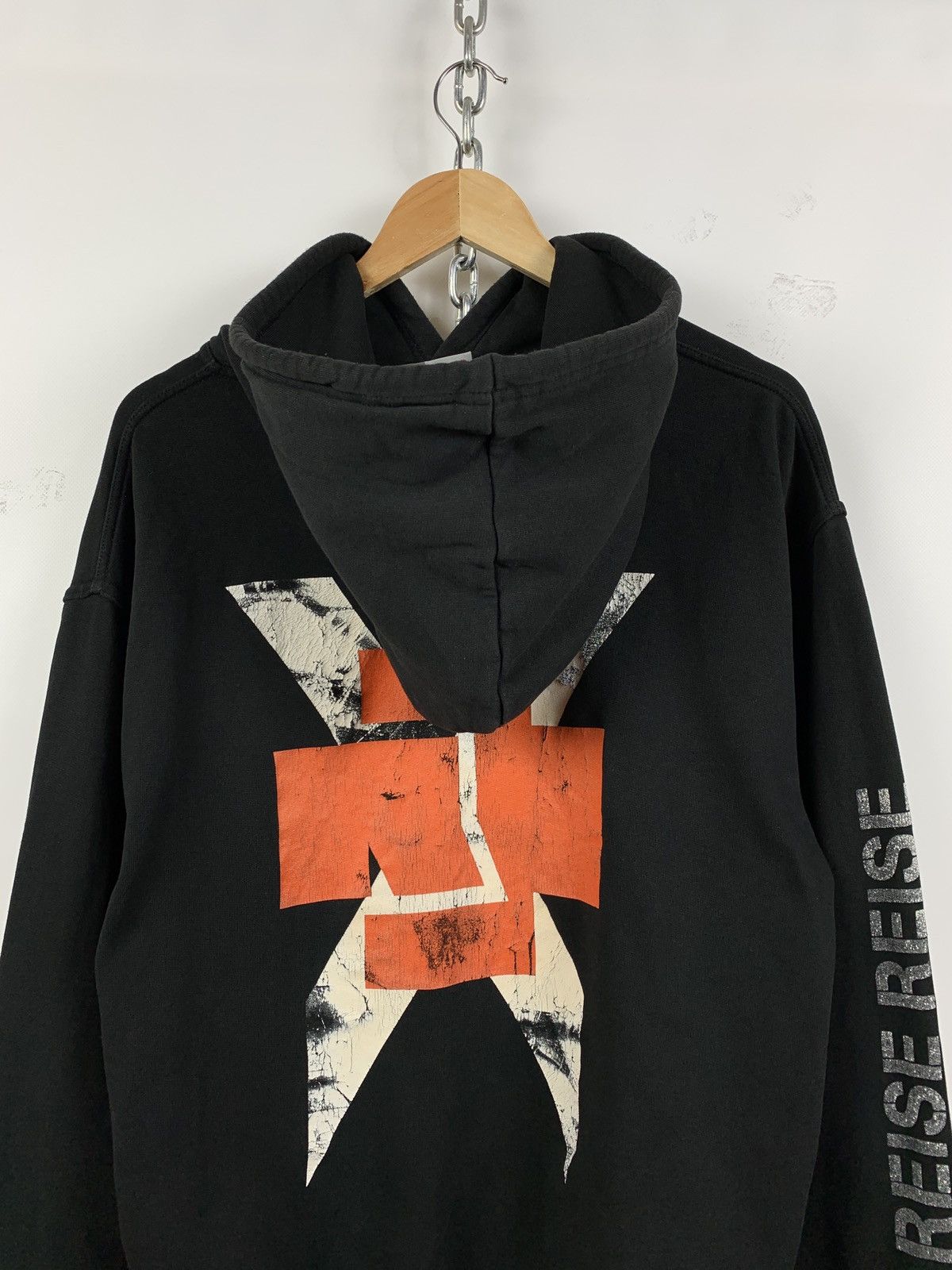 Band Tees 00s Vintage Rammstein Reise Reise Black Hoodie Size US M / EU 48-50 / 2 - 7 Thumbnail
