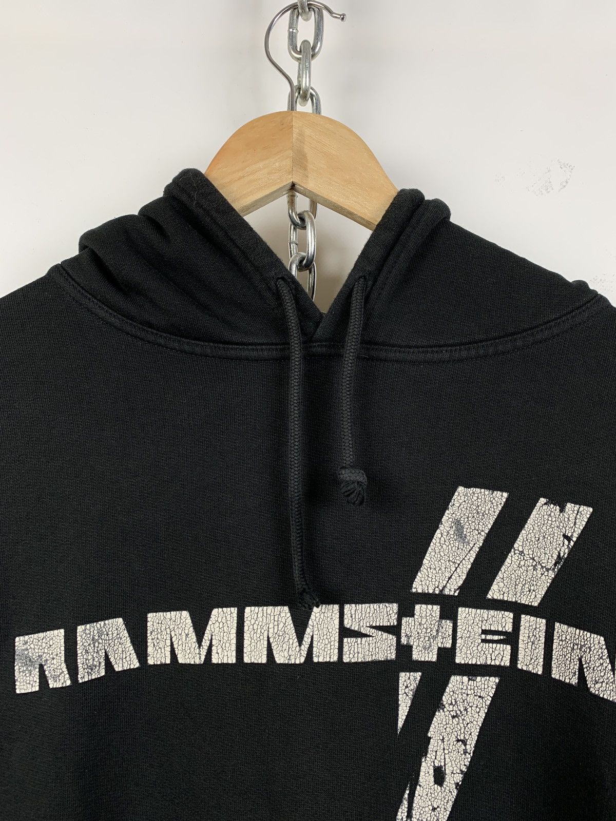 Band Tees 00s Vintage Rammstein Reise Reise Black Hoodie Size US M / EU 48-50 / 2 - 6 Thumbnail