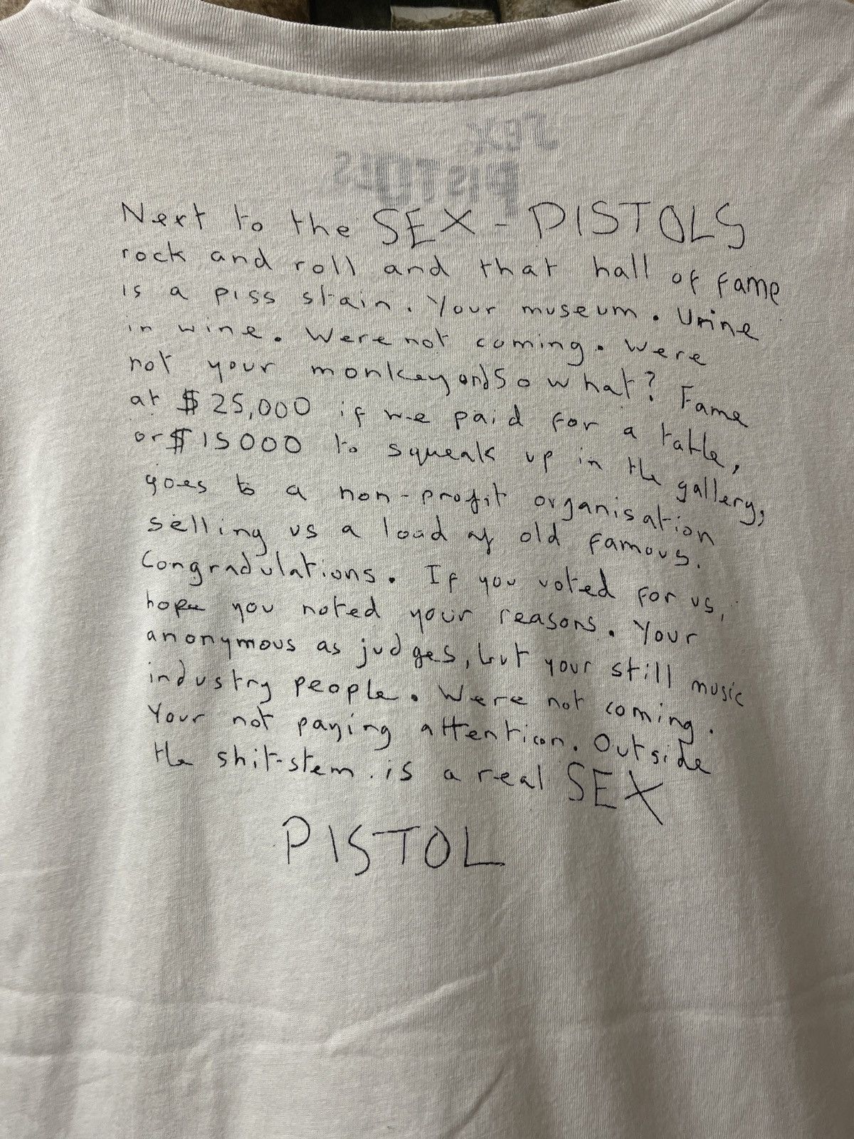 Band Tees SEX PISTOLS GOD SAVE THE QUEEN TEE VERY RARE Size US M / EU 48-50 / 2 - 4 Thumbnail