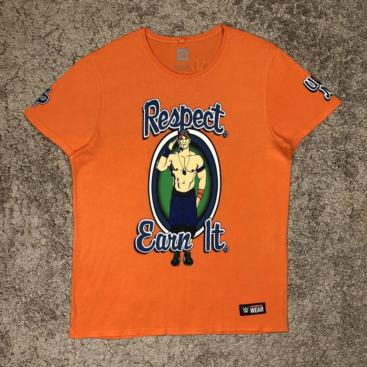 WWE John Cena Animation Mirror Print T-shirt Size US XXL / EU 58 / 5 - 1 Thumbnail