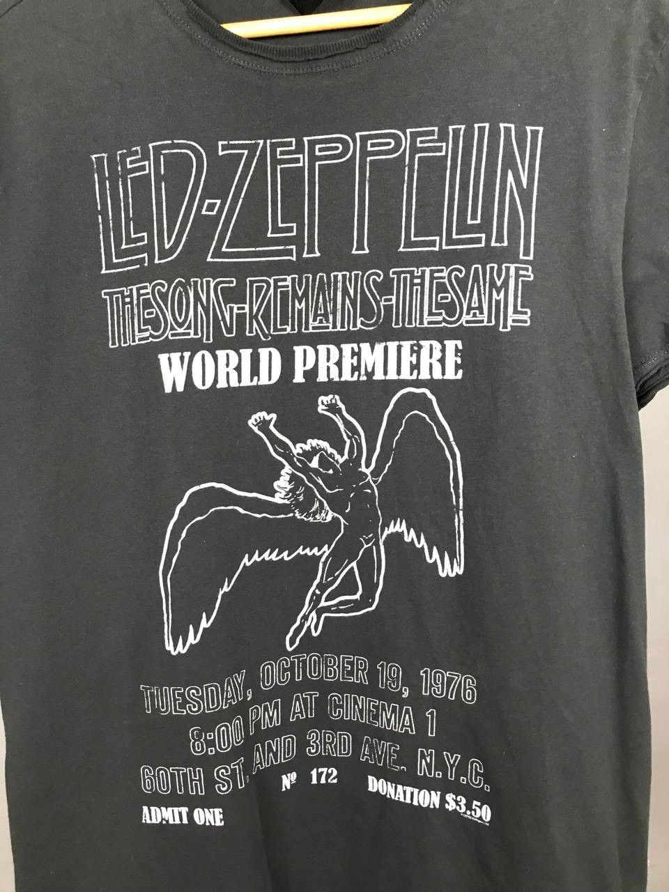 Band Tees × Led Zeppelin × Vintage Led Zeppelin vintage rock band tee Size US L / EU 52-54 / 3 - 3 Thumbnail