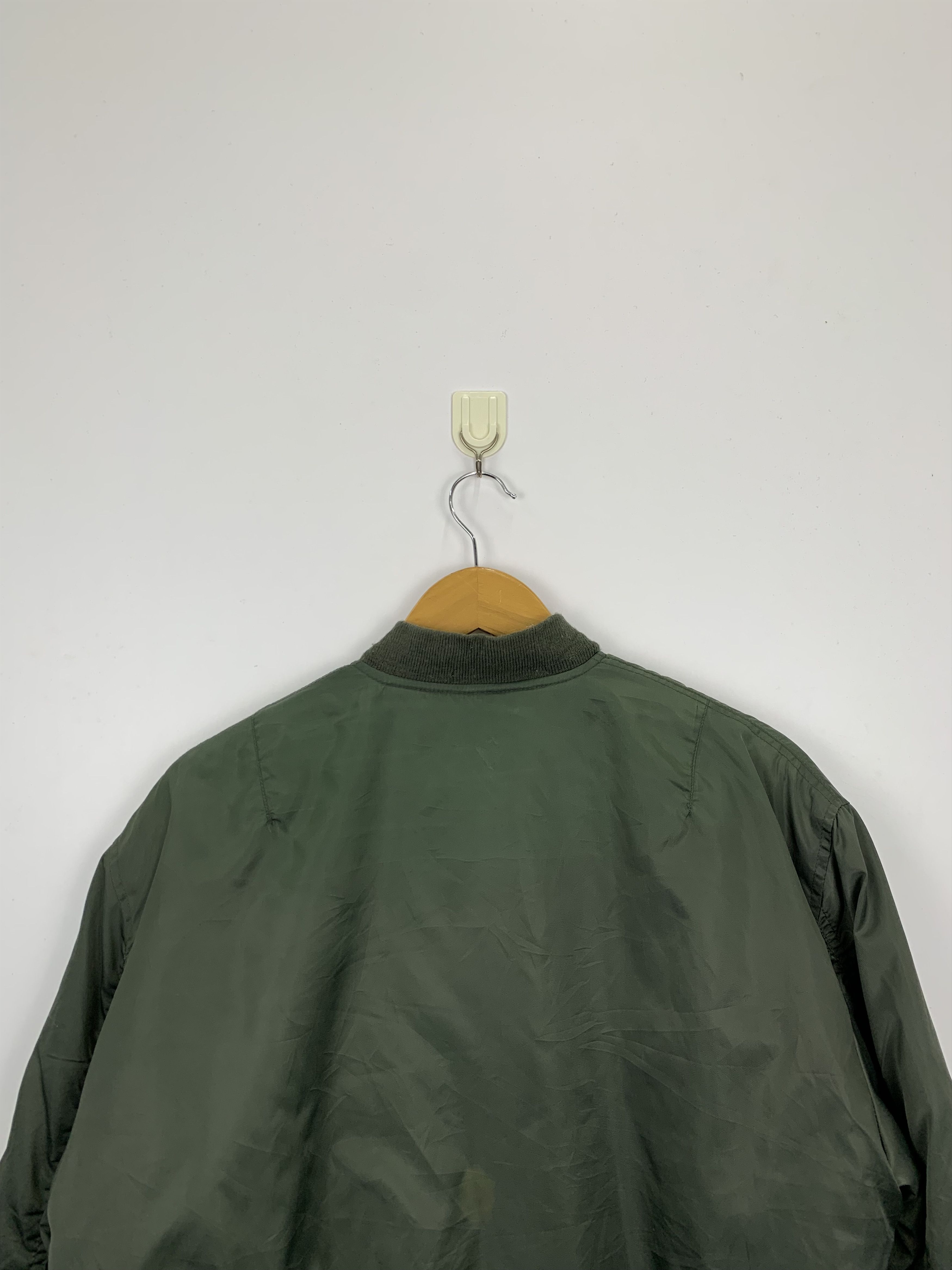 Vintage 90s Us Air Force Military Bomber Jacket J0779