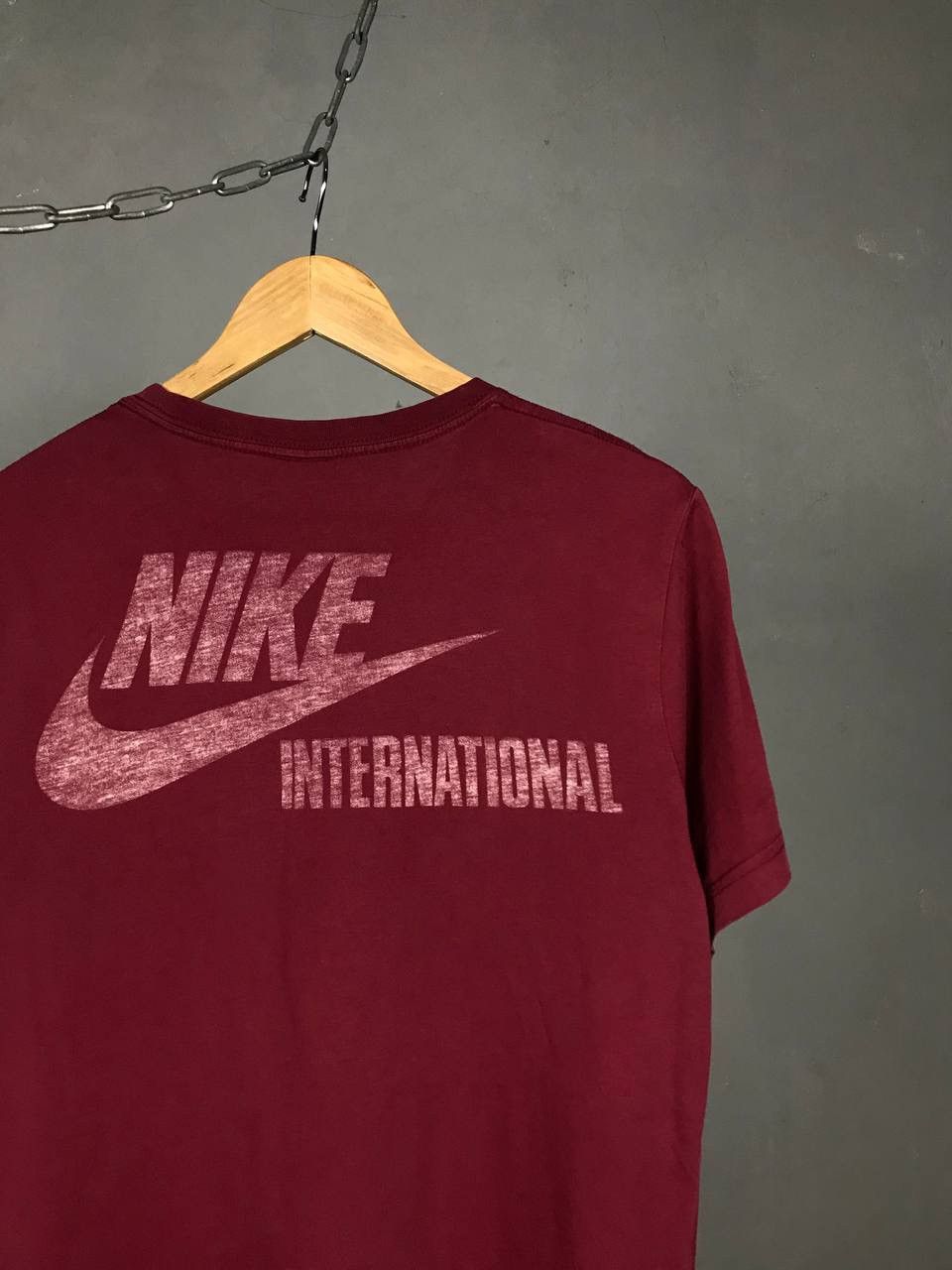 Nike × Vintage Nike swoosh International Great Britain overprinted tee Size US M / EU 48-50 / 2 - 5 Thumbnail