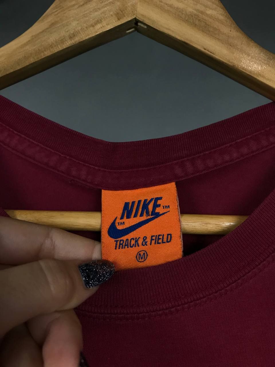 Nike × Vintage Nike swoosh International Great Britain overprinted tee Size US M / EU 48-50 / 2 - 3 Thumbnail