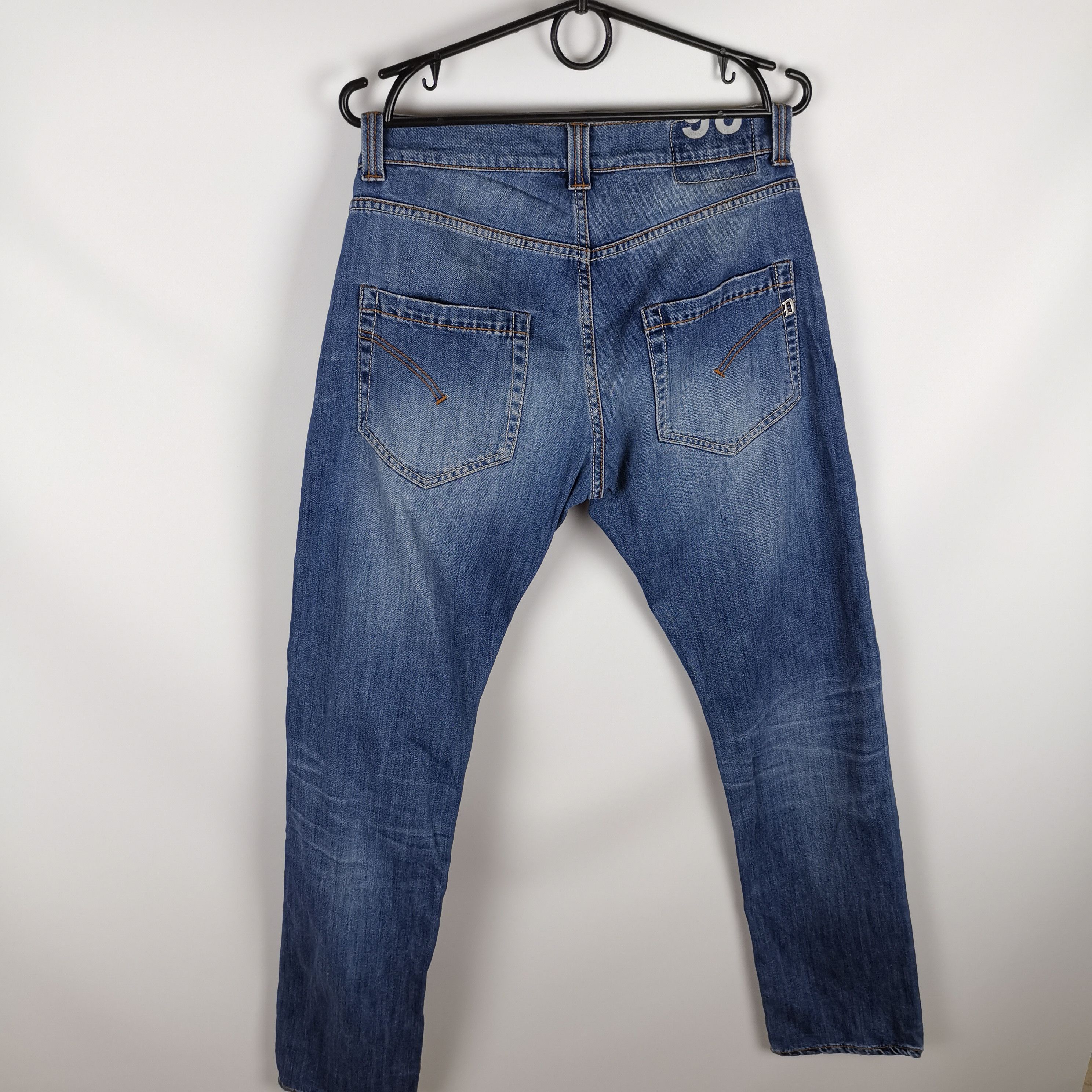 Dondup Dondup made in italy stretch blue music wash cruiser jeans Size US 33 - 3 Thumbnail