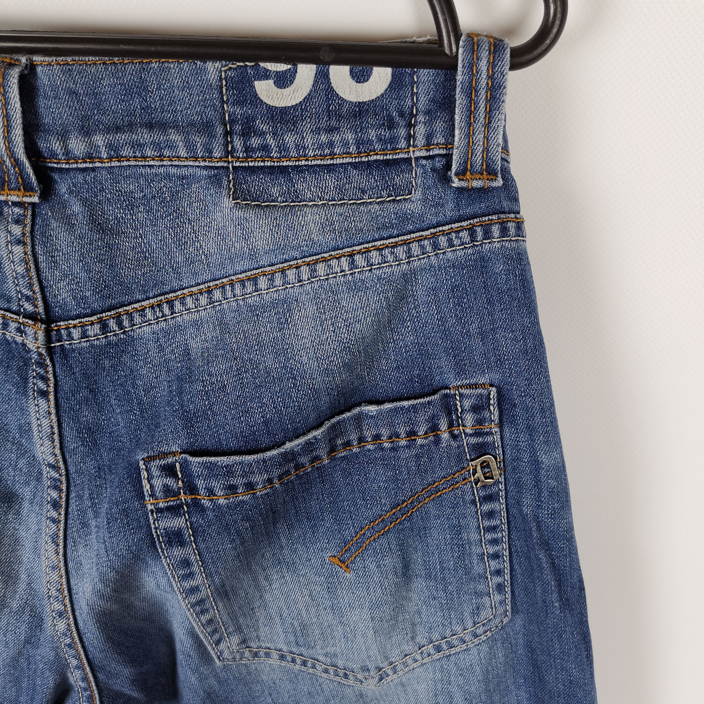 Dondup Dondup made in italy stretch blue music wash cruiser jeans Size US 33 - 2 Thumbnail