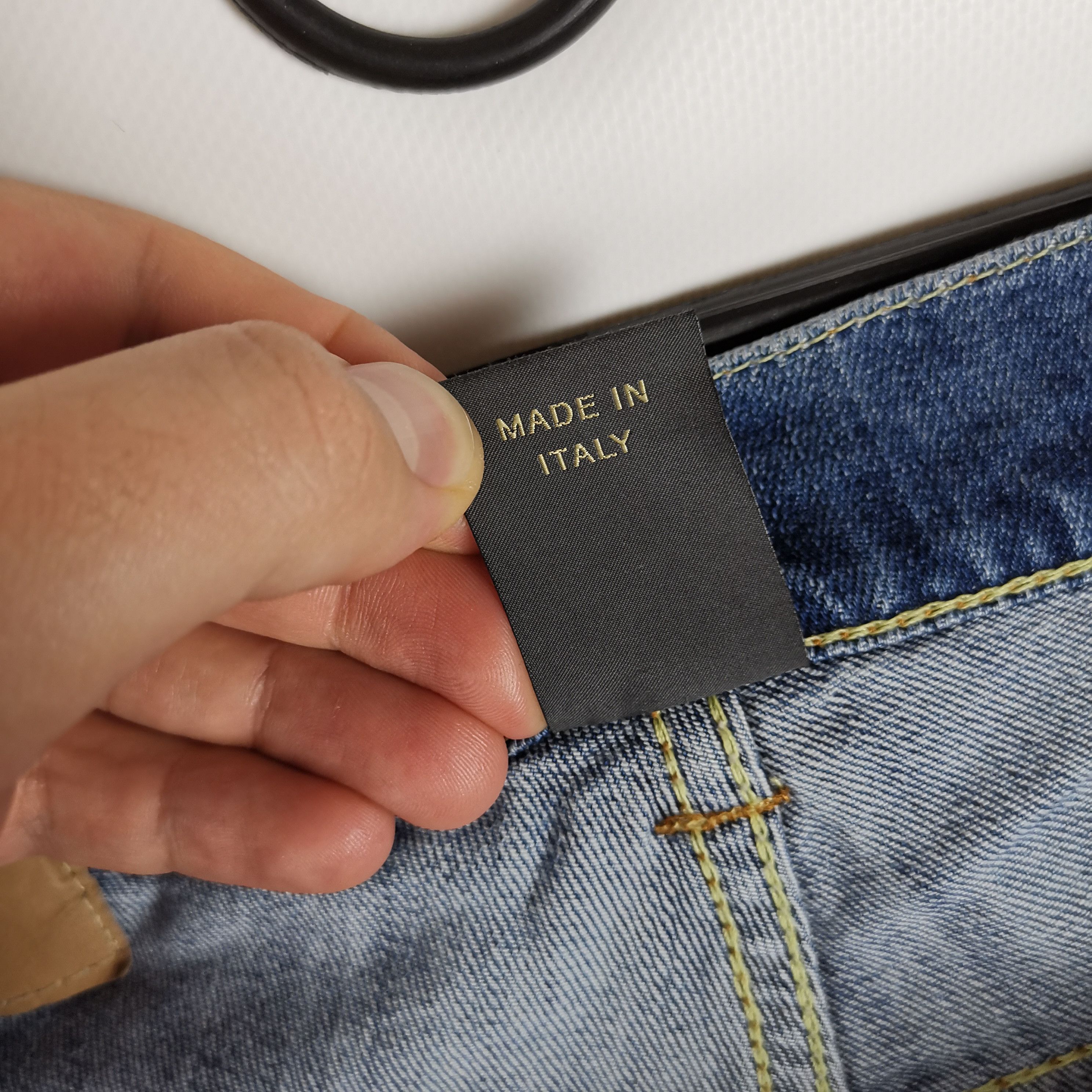 Dondup Dondup made in italy stretch blue music wash cruiser jeans Size US 33 - 8 Thumbnail
