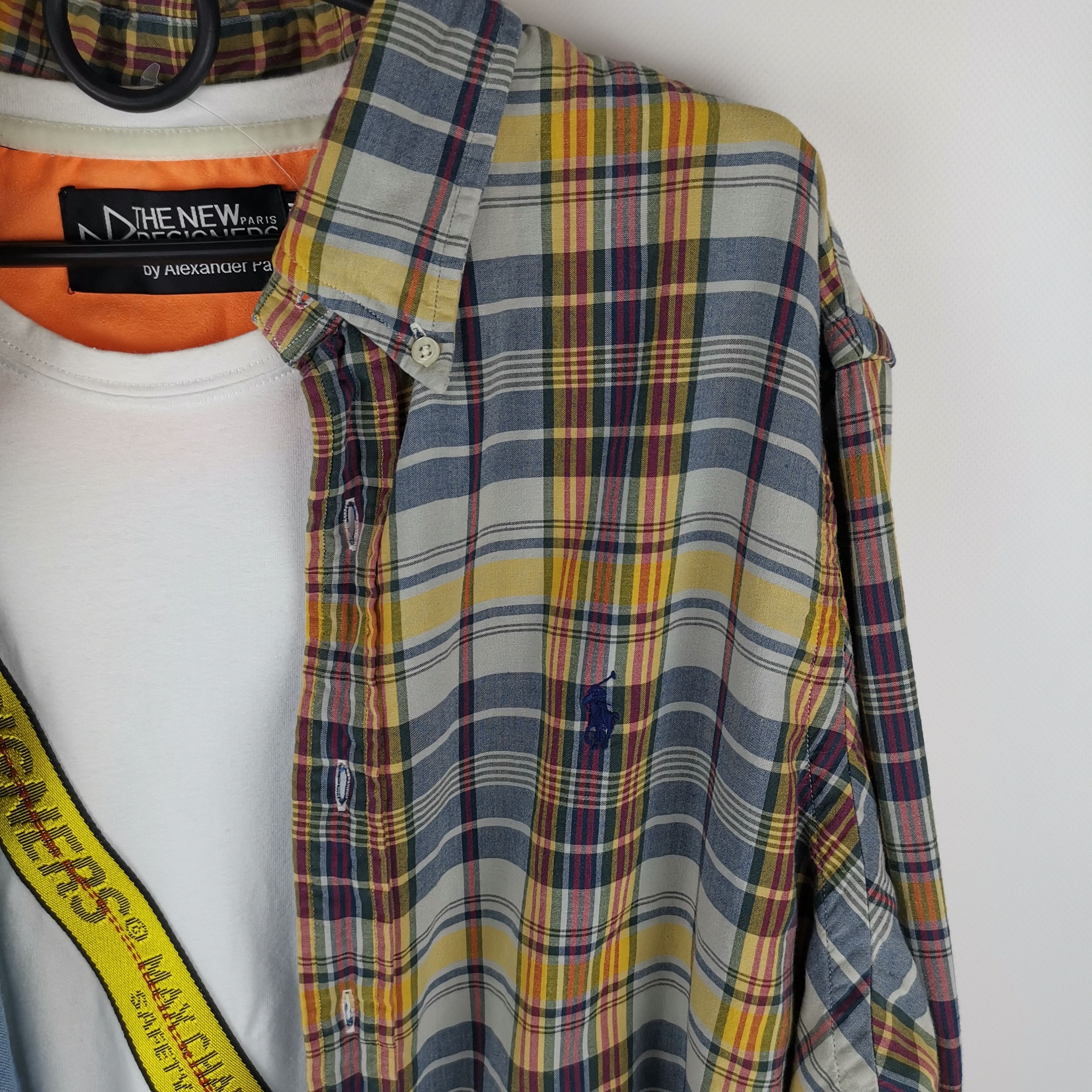 Flannel Polo Ralph Lauren check flannel shirt travis scott style Size US L / EU 52-54 / 3 - 5 Thumbnail