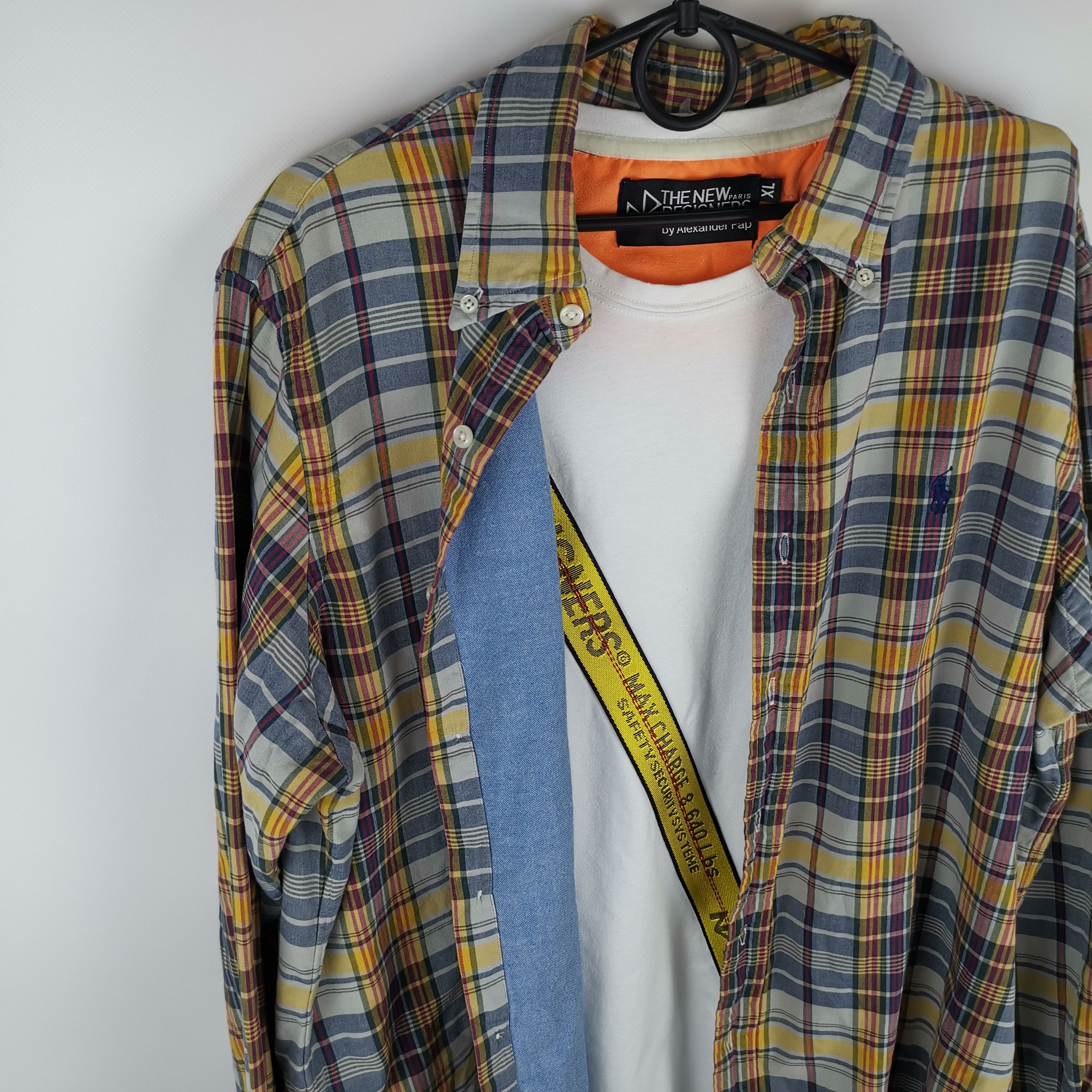 Flannel Polo Ralph Lauren check flannel shirt travis scott style Size US L / EU 52-54 / 3 - 6 Thumbnail