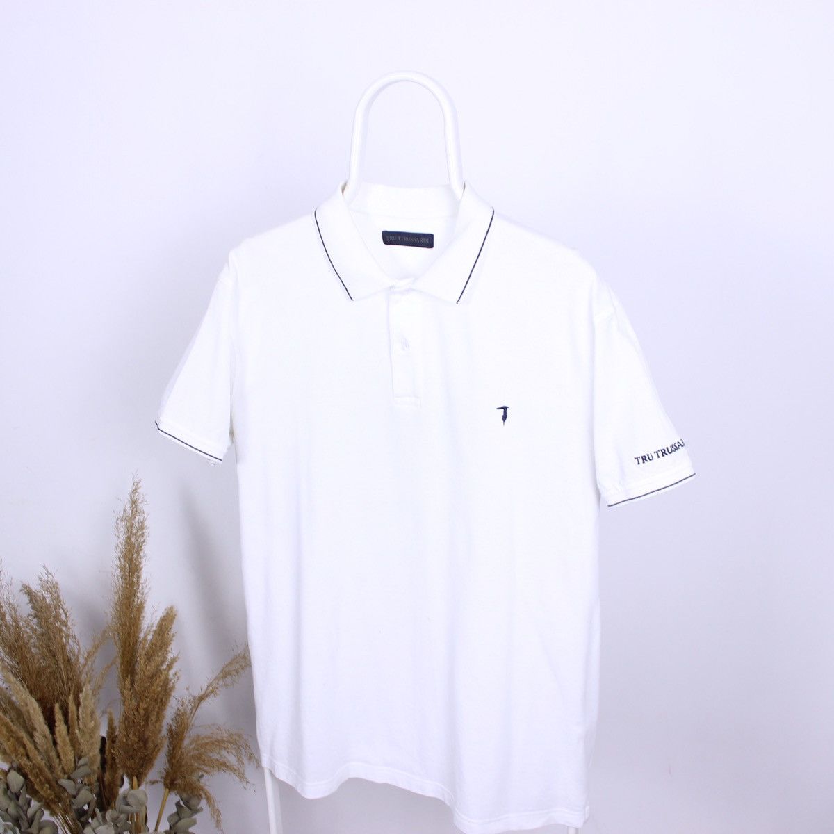 Trussardi Tru Trussardi Short Sleeve Polo Shirt Size US L / EU 52-54 / 3 - 2 Thumbnail