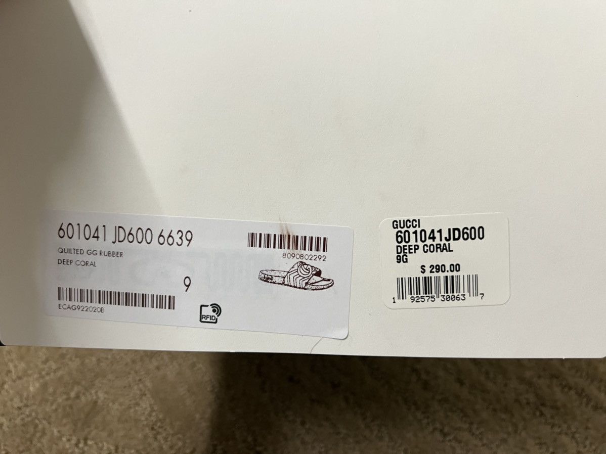 Gucci Gucci Quilted GG Rubber Size US 9 / EU 42 - 4 Thumbnail