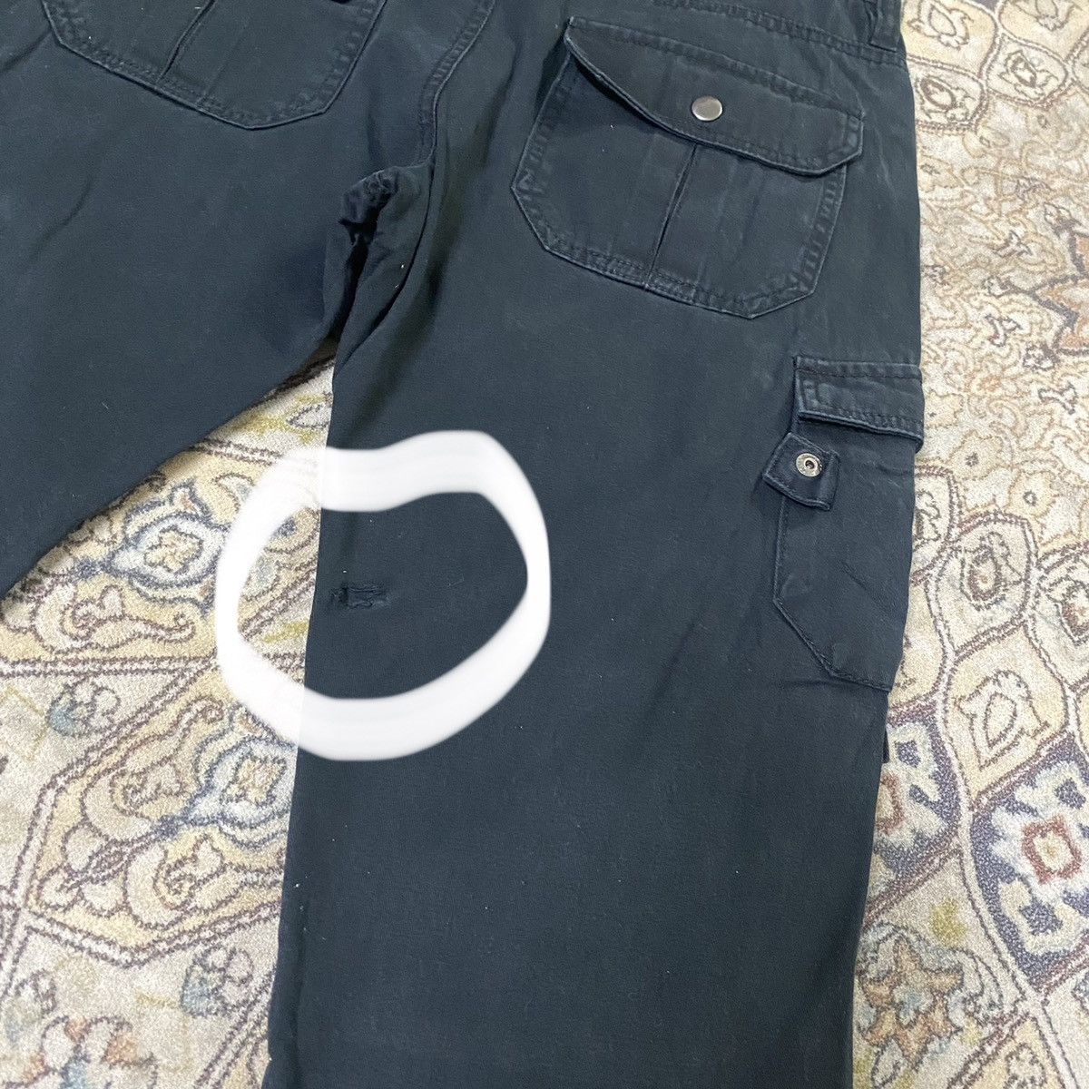 Japanese Brand Semantic Design Japan Cargo Pants Double Knee Size US 28 / EU 44 - 21 Thumbnail