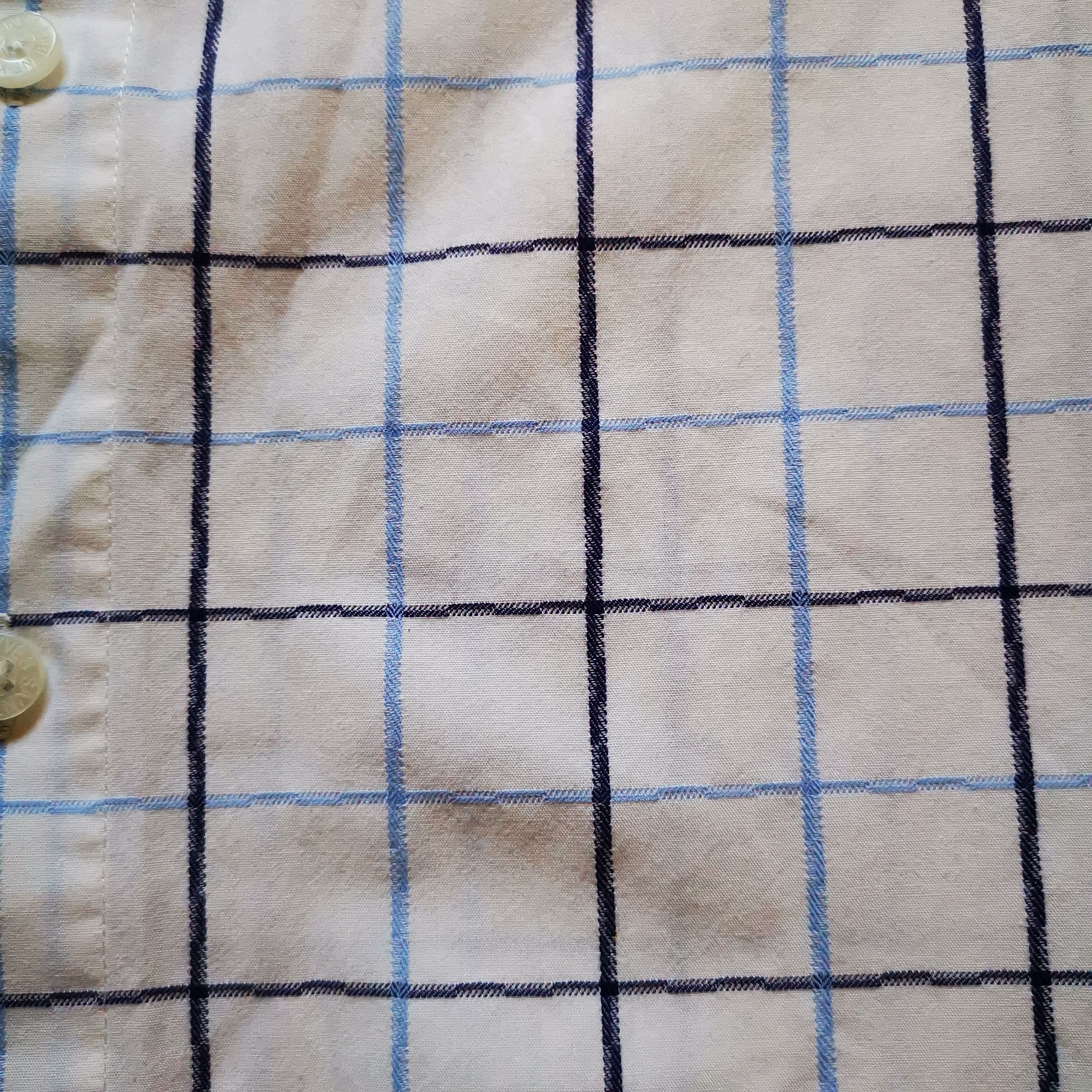 Vintage Yves Saint Laurent short sleeve check shirt Size US M / EU 48-50 / 2 - 7 Thumbnail