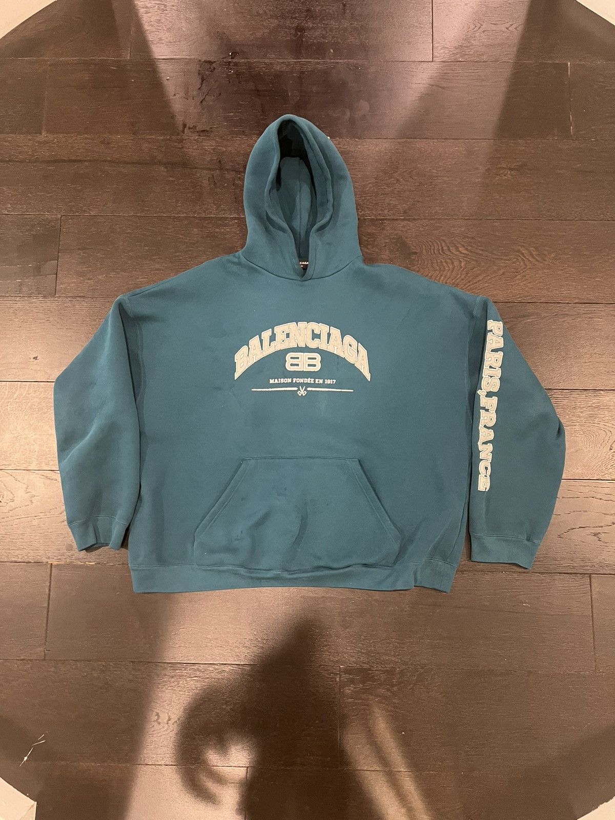 Balenciaga Balenciaga maison fondee' en 1917 hoodie | Grailed