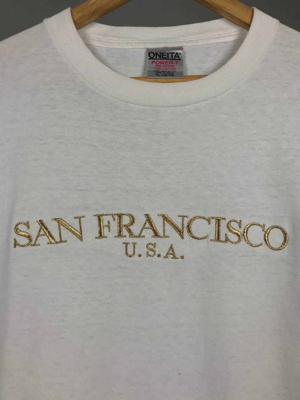 Vintage San Francisco USA American vintage made in USA tee Size US XL / EU 56 / 4 - 3 Thumbnail
